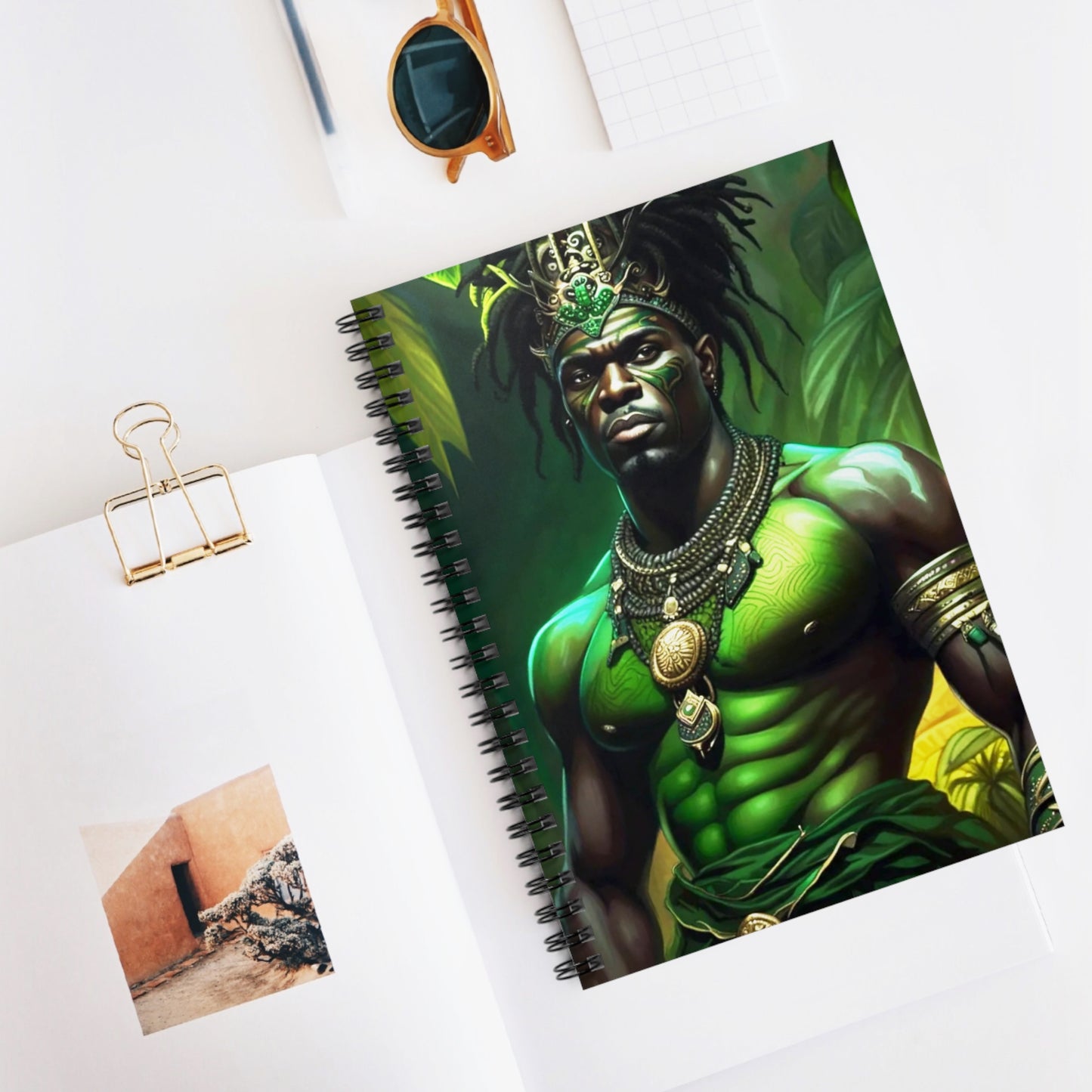 Ogun Spiral Notebook