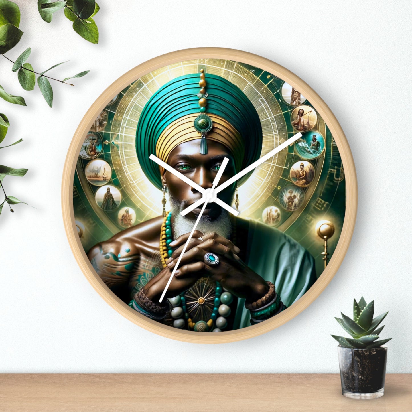 Orunmila Wall Clock