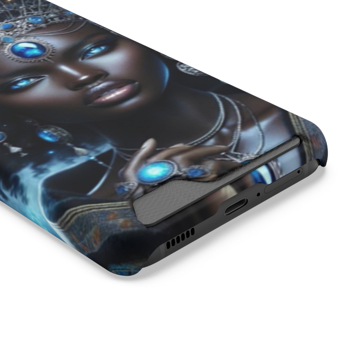 Olokun Phone Case With Card Holder