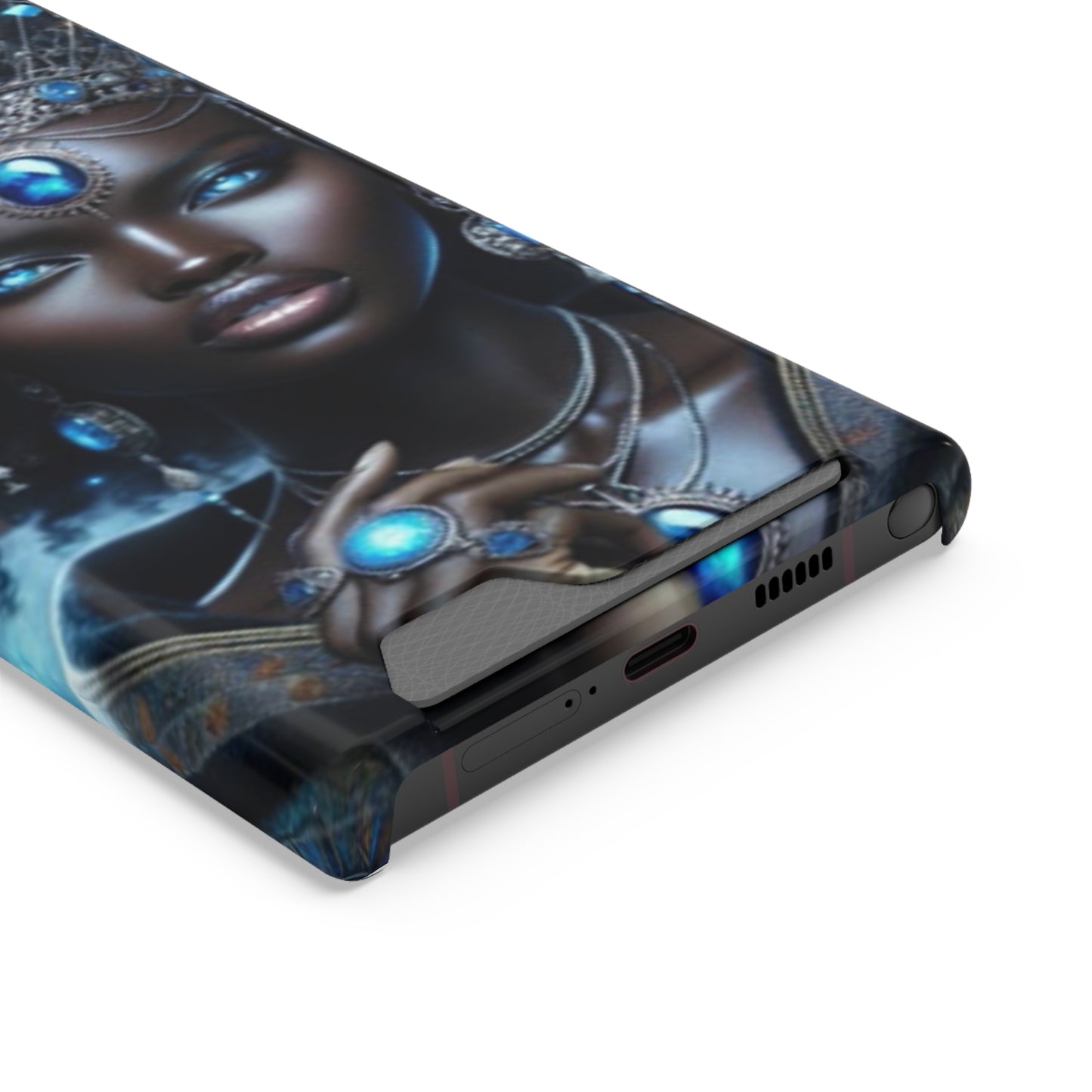 Olokun Phone Case With Card Holder