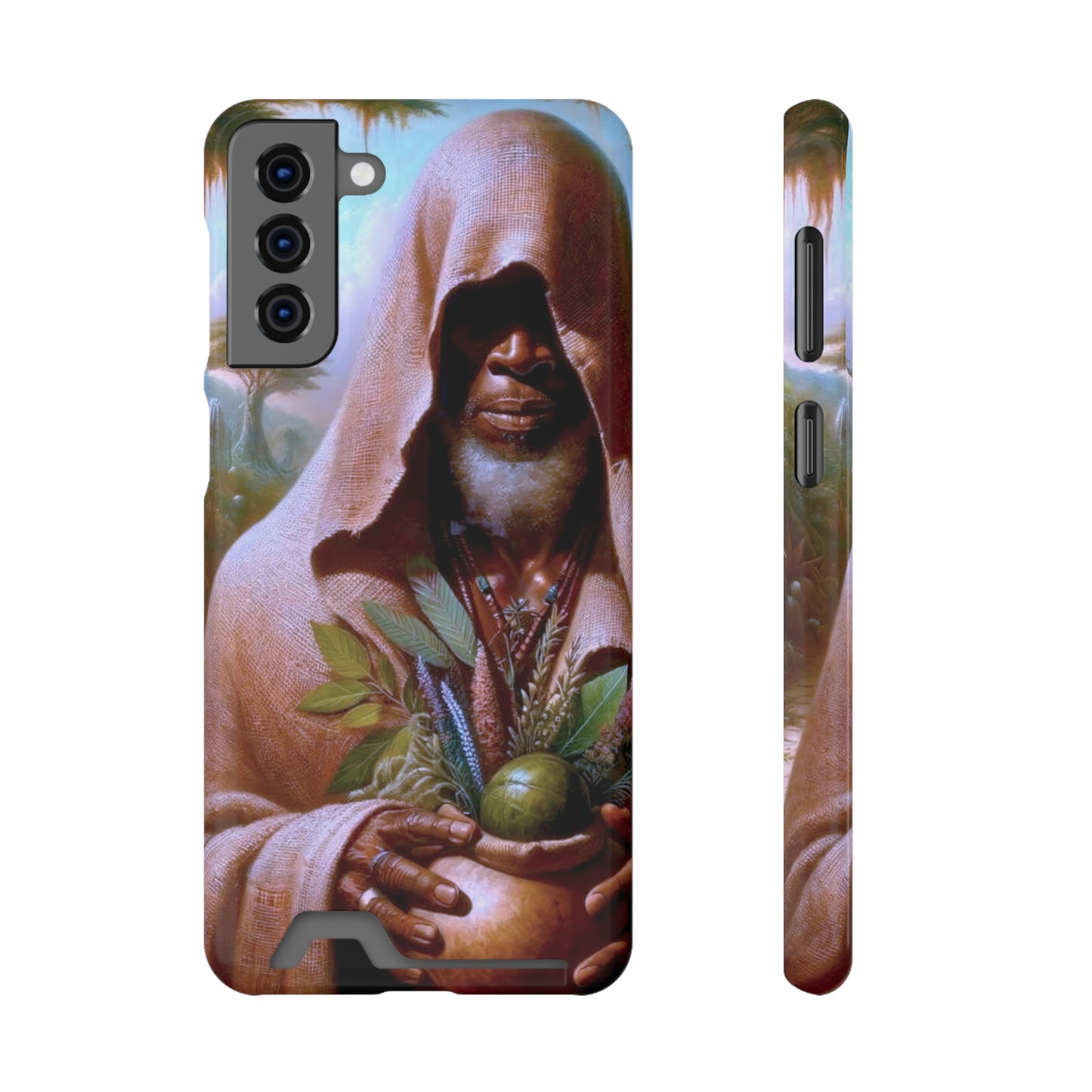 Obaluaye Samsung Phone Case With Card Holder