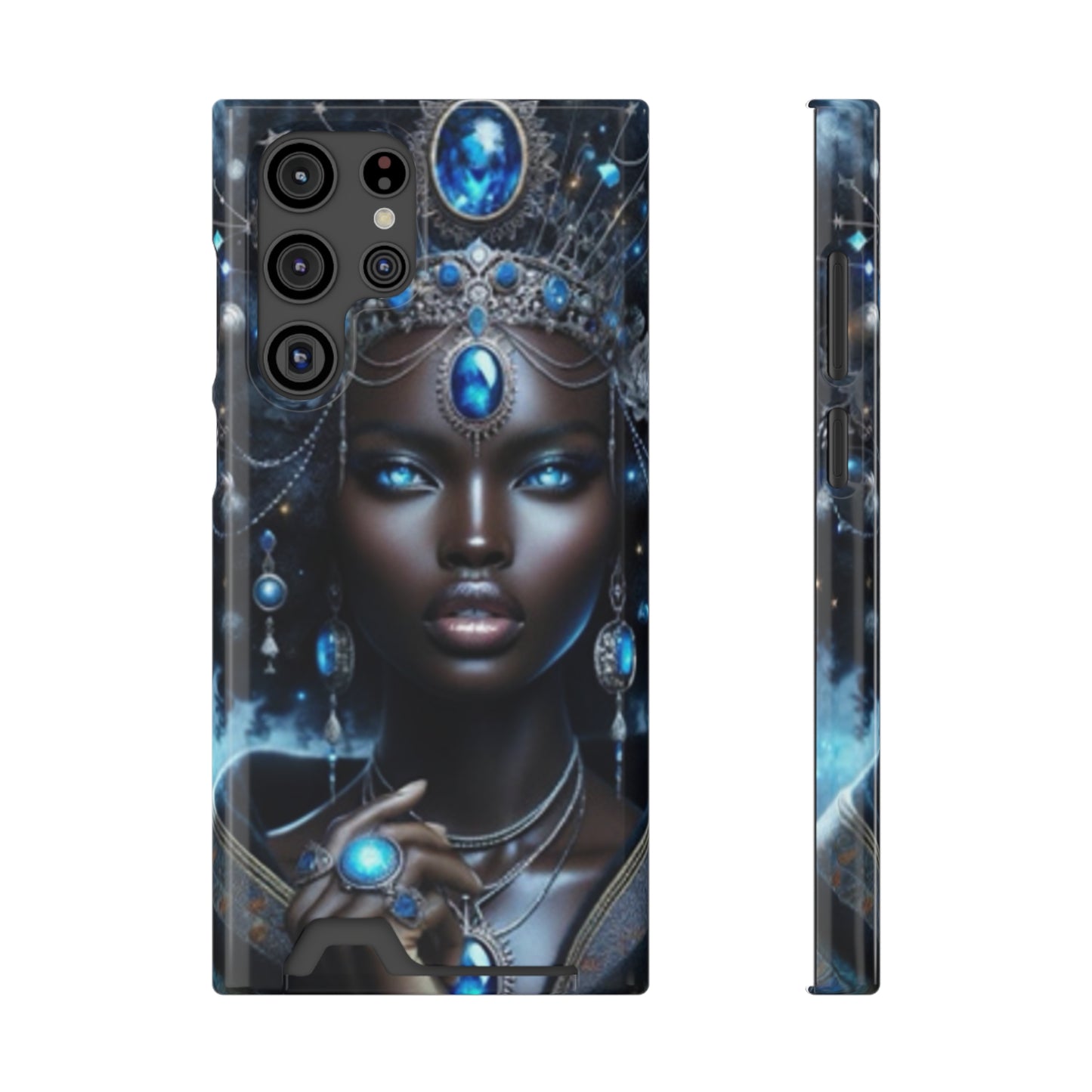 Olokun Phone Case With Card Holder