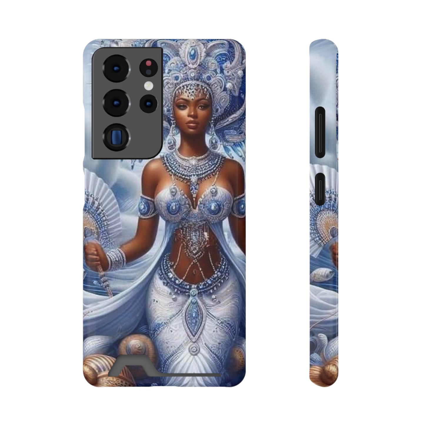 Yemoja Samsung Phone Case With Card Holder