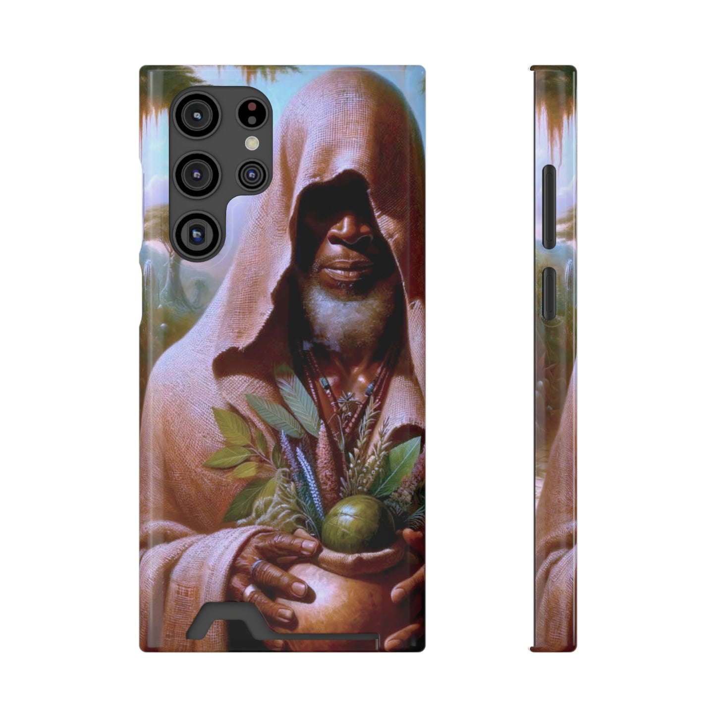 Obaluaye Samsung Phone Case With Card Holder