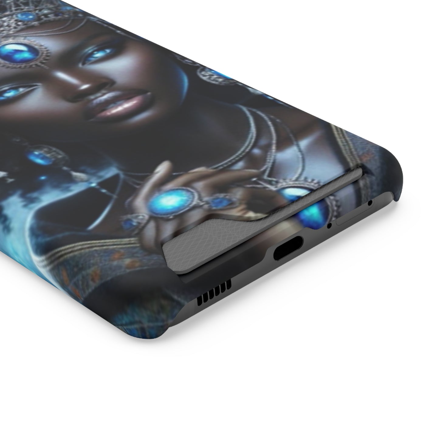 Olokun Phone Case With Card Holder