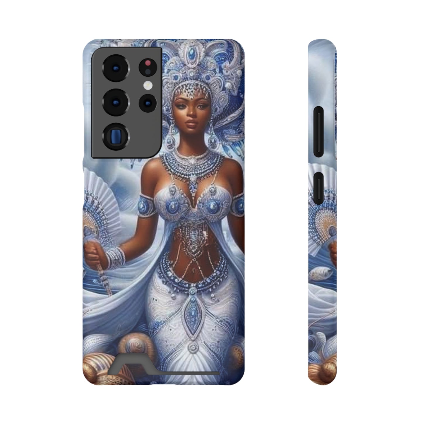 Yemoja Samsung Phone Case With Card Holder