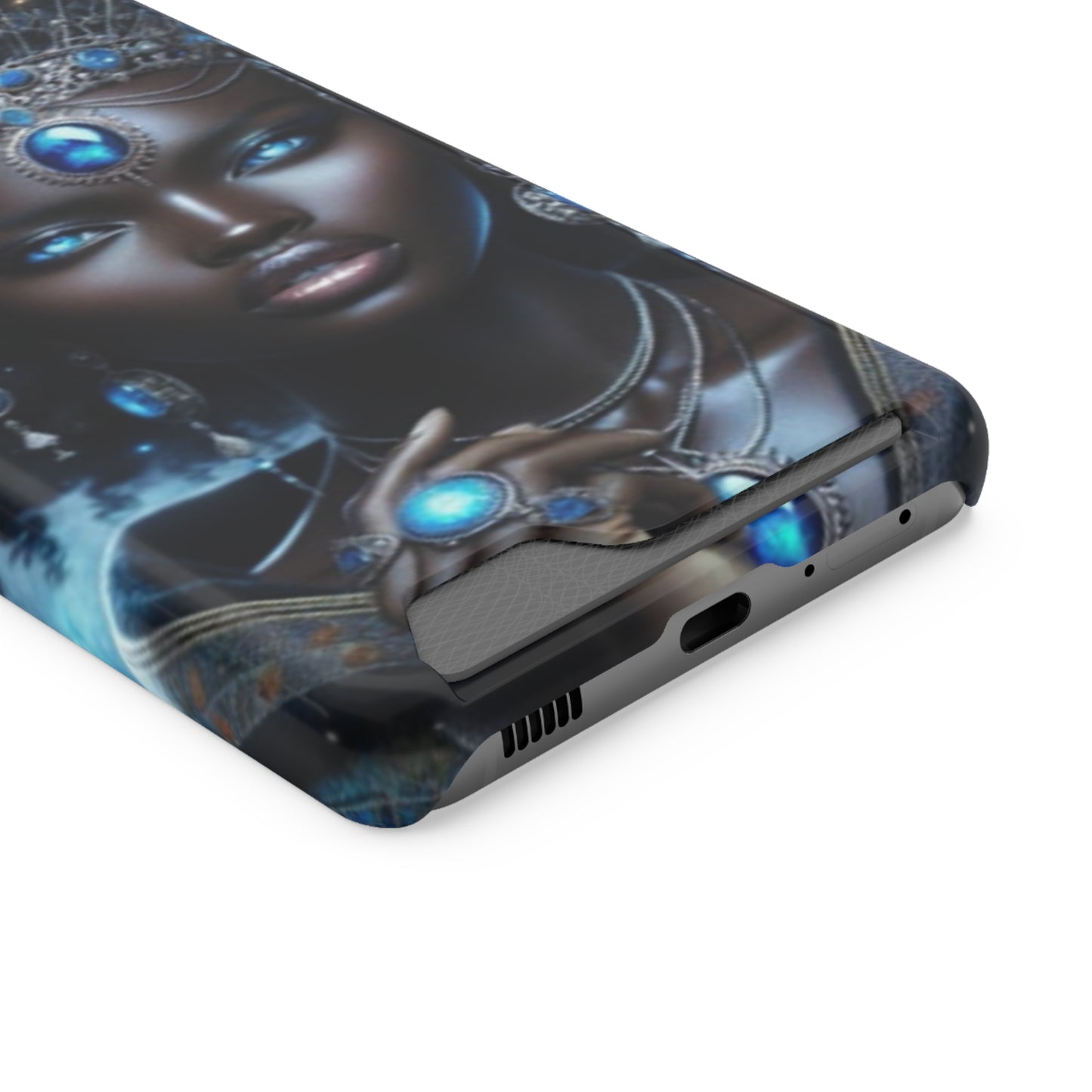 Olokun Phone Case With Card Holder