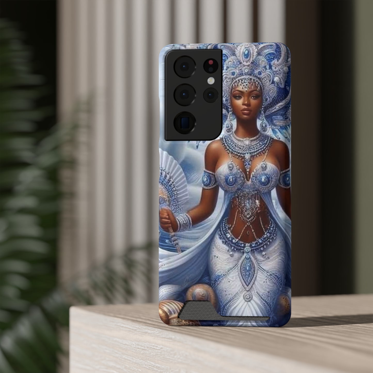 Yemoja Samsung Phone Case With Card Holder