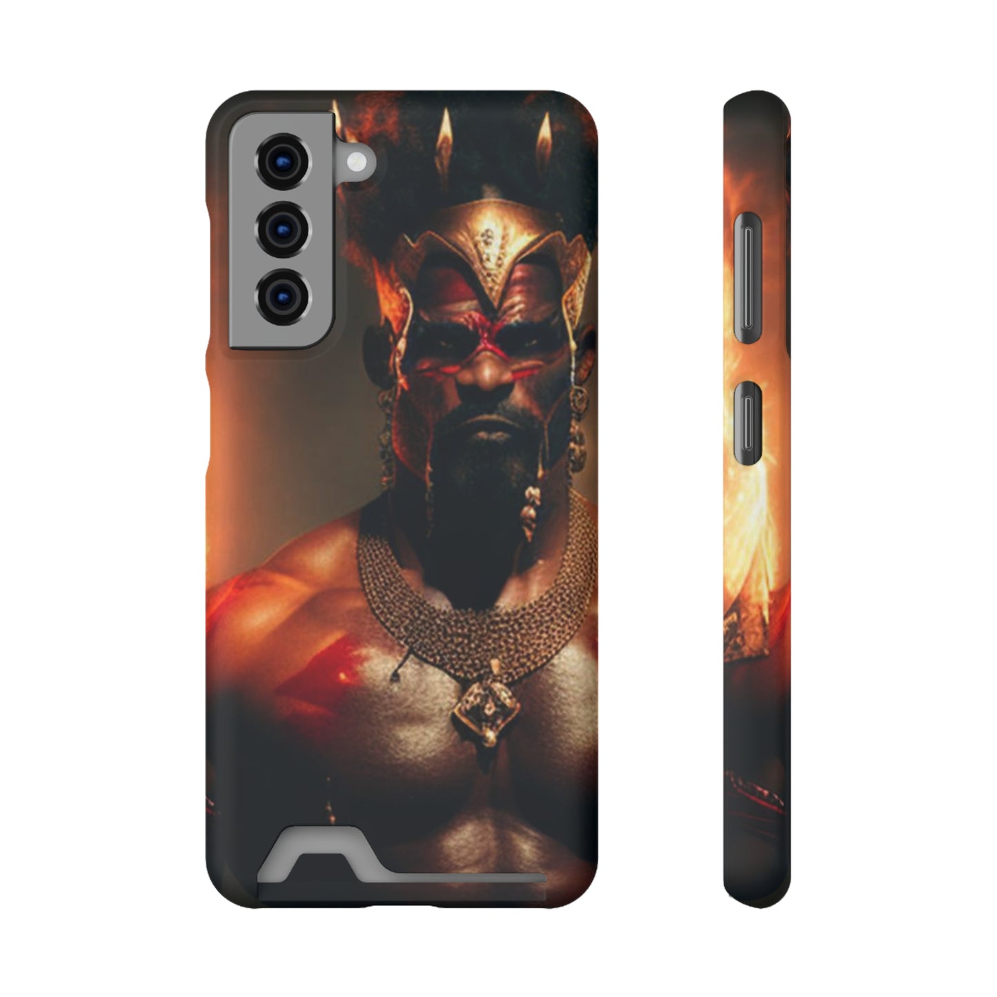 Shango Samsung Phone Case With Card Holder