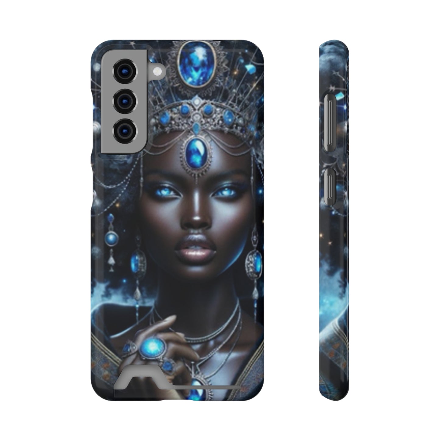 Olokun Phone Case With Card Holder