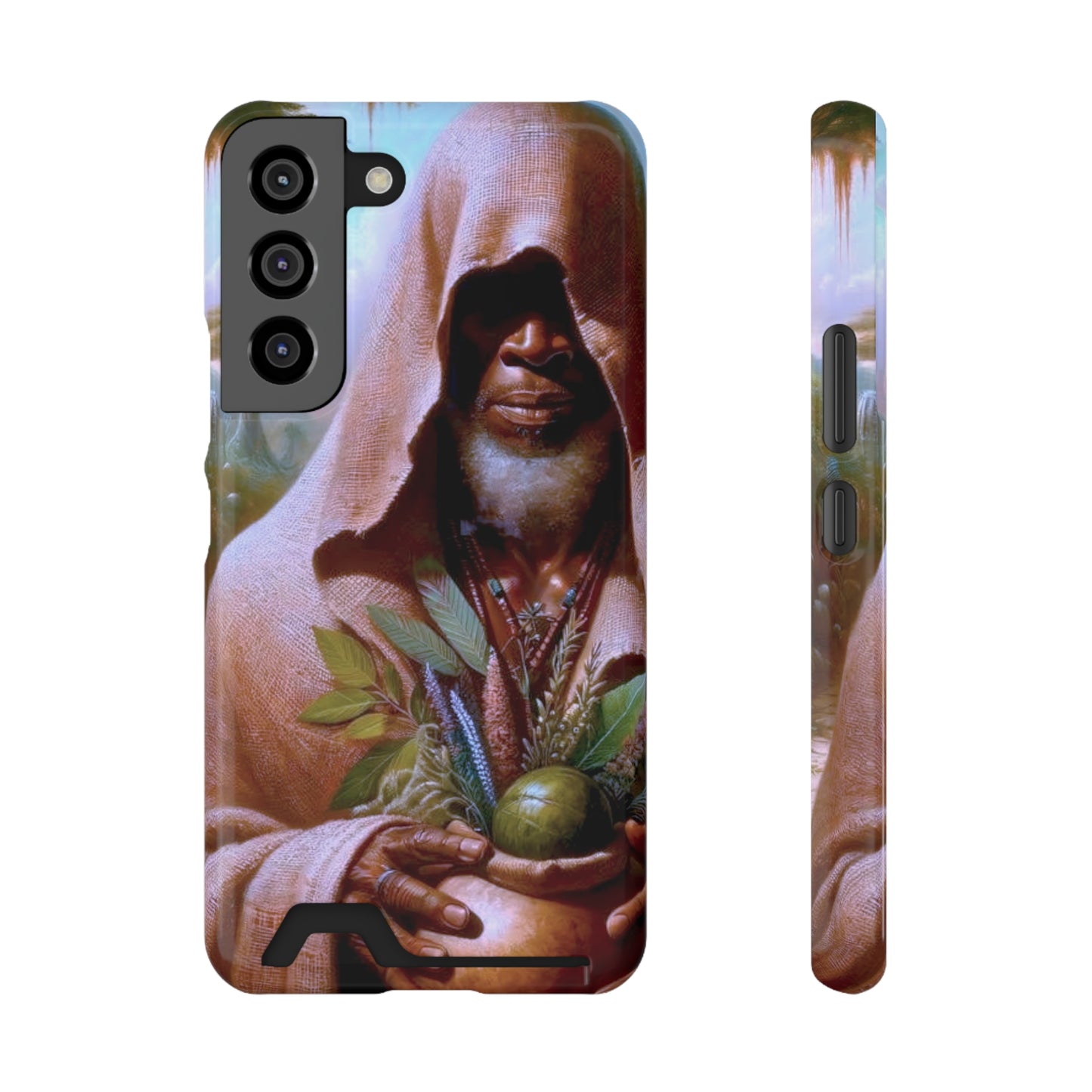 Obaluaye Samsung Phone Case With Card Holder