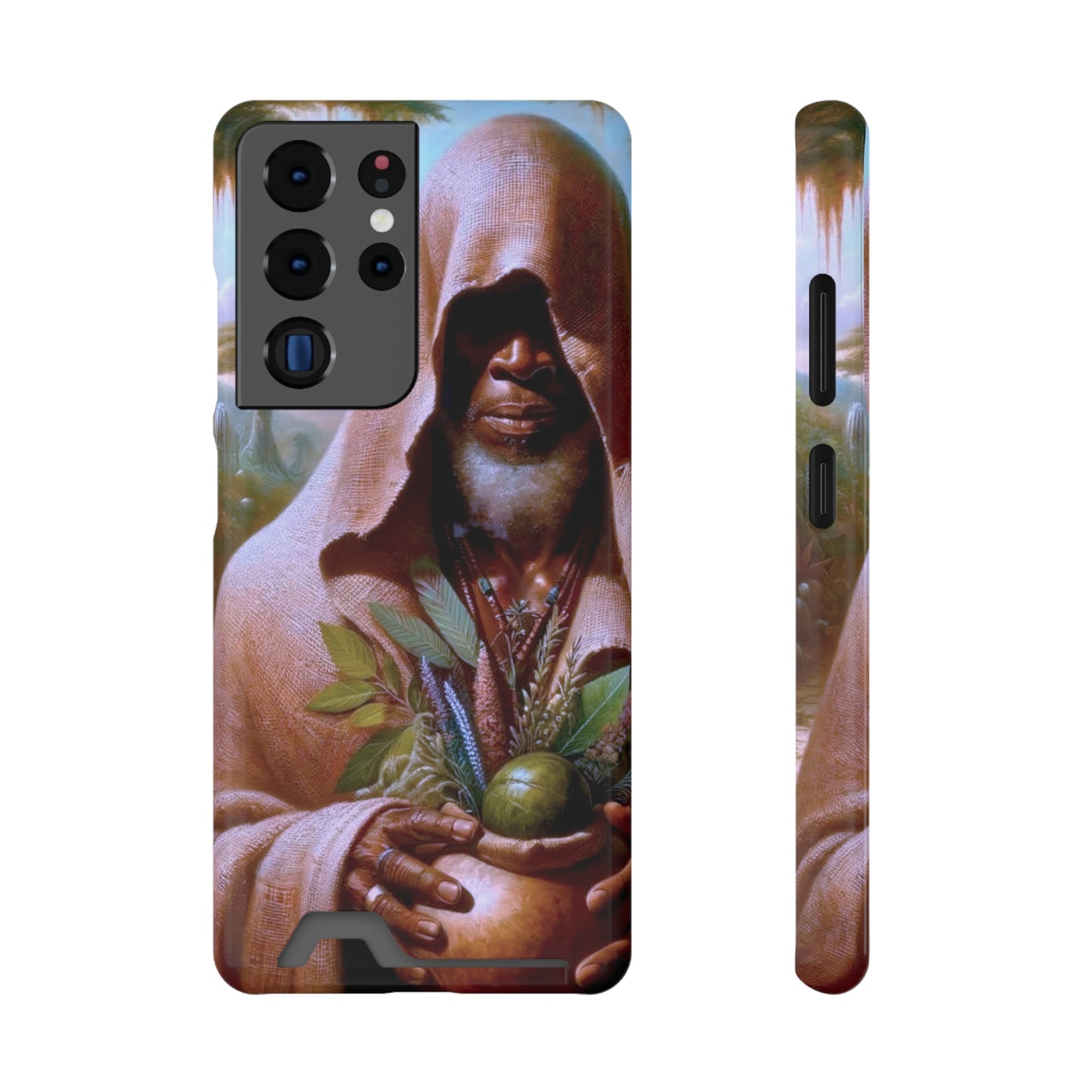 Obaluaye Samsung Phone Case With Card Holder