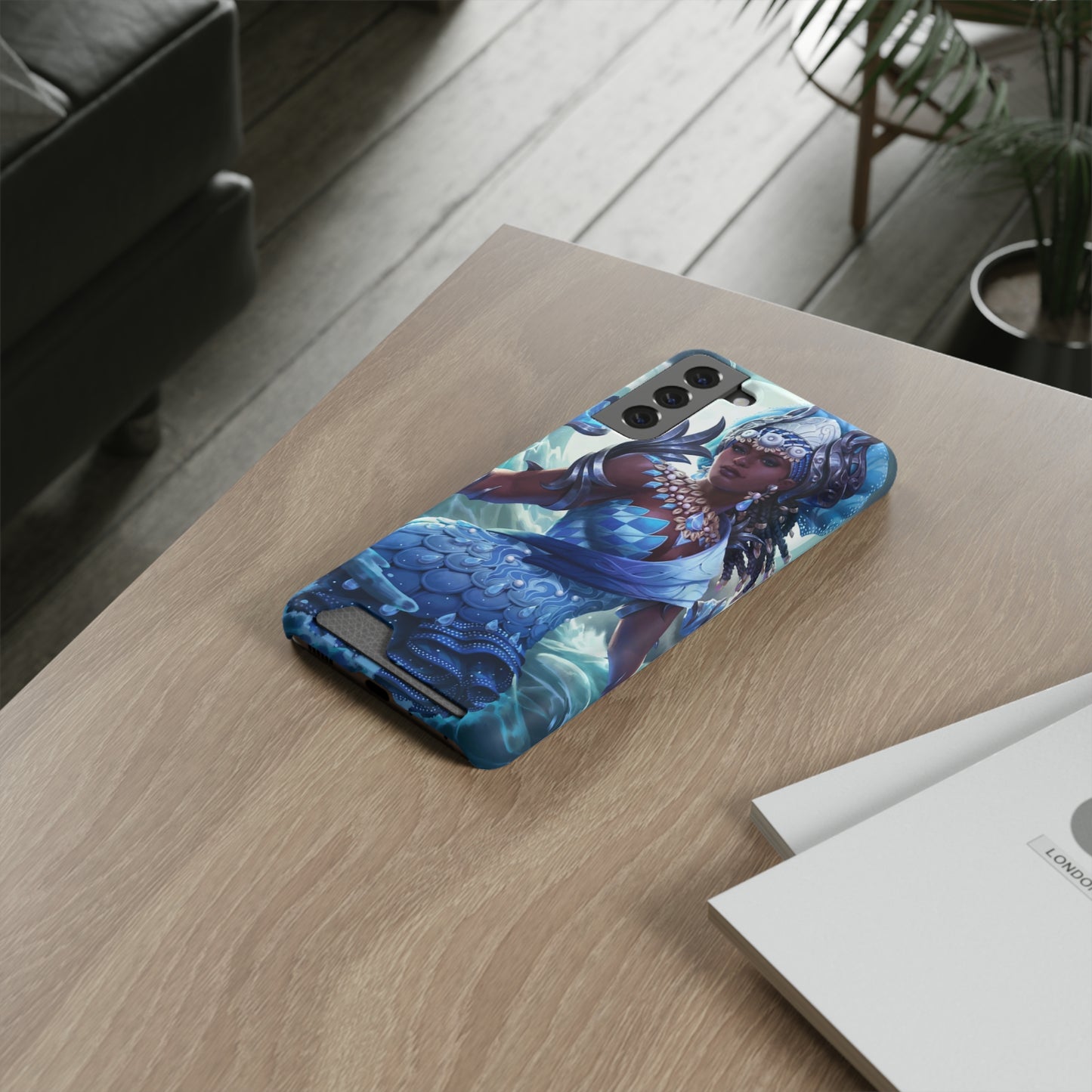 Yemoja Samsung Phone Case With Card Holder