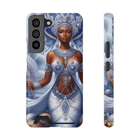 Yemoja Samsung Phone Case With Card Holder