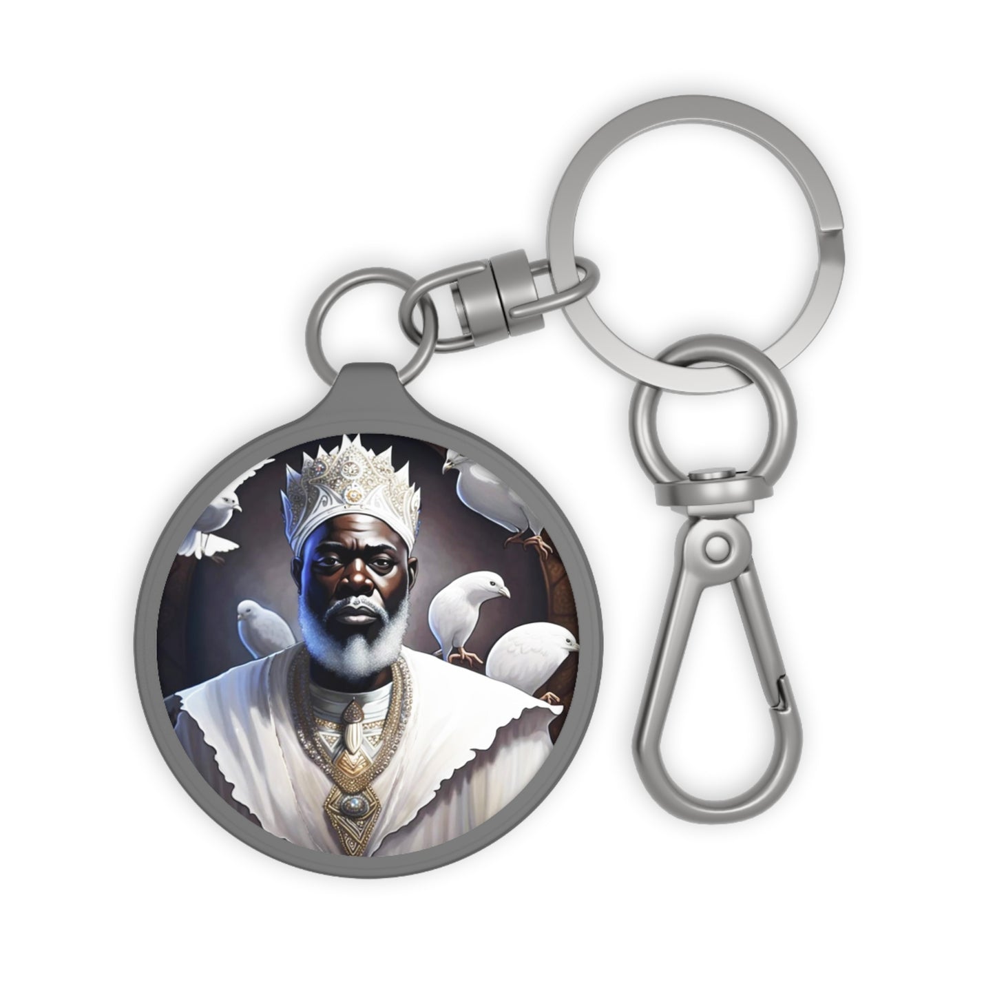 Obatala Keyring