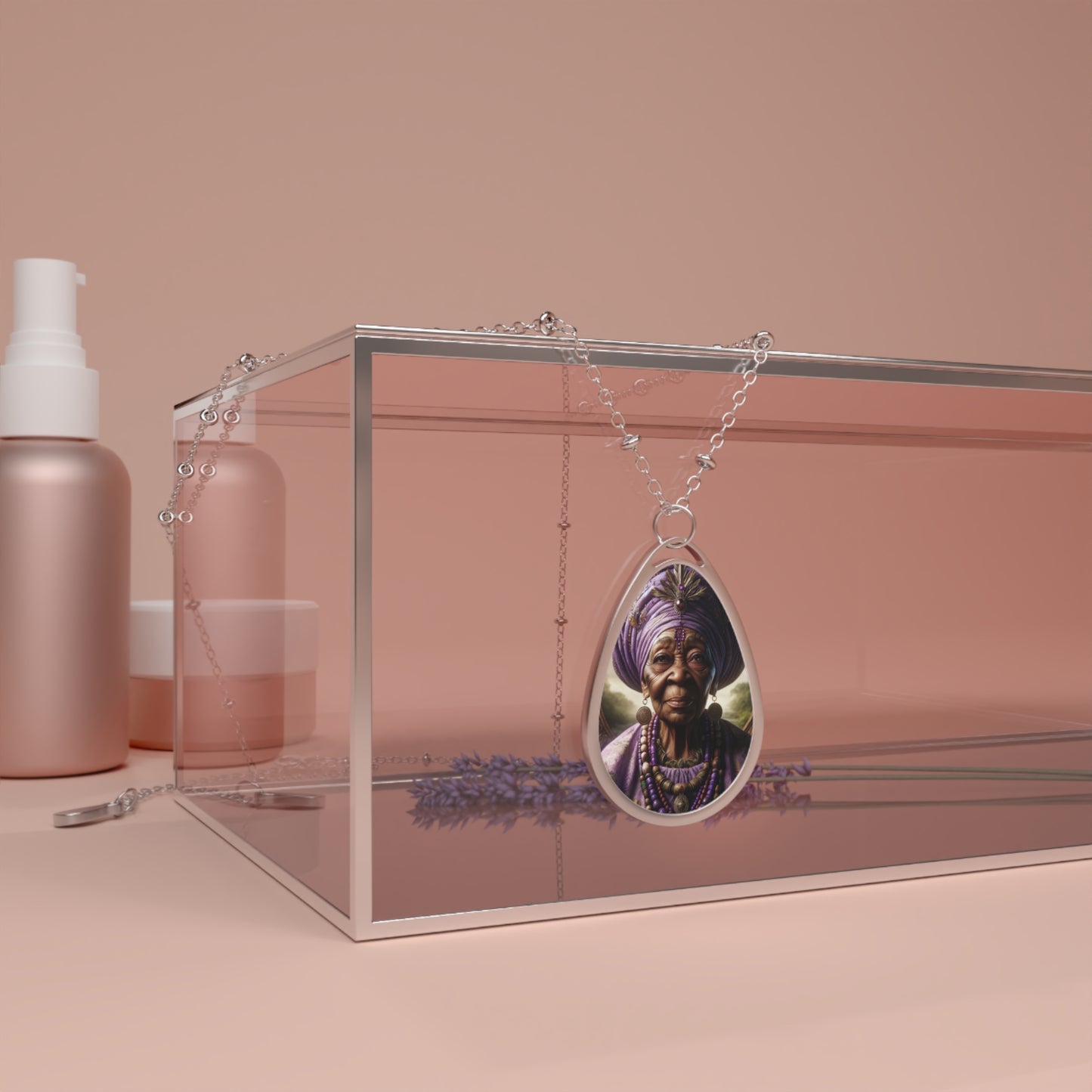 Nana Buruku Oval Pendant Necklace