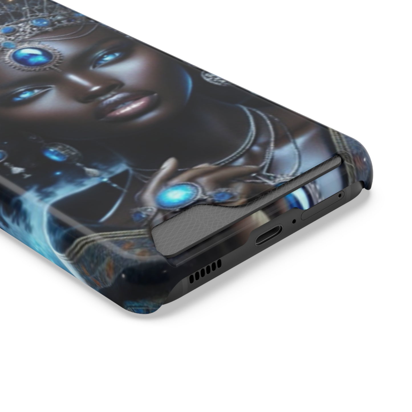 Olokun Phone Case With Card Holder