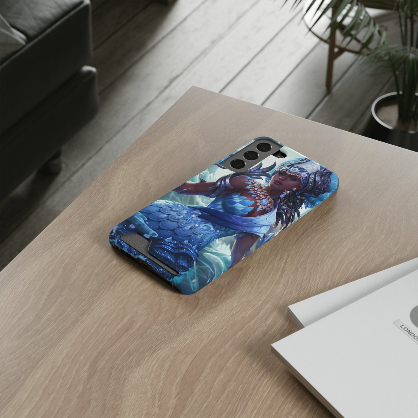 Yemoja Samsung Phone Case With Card Holder