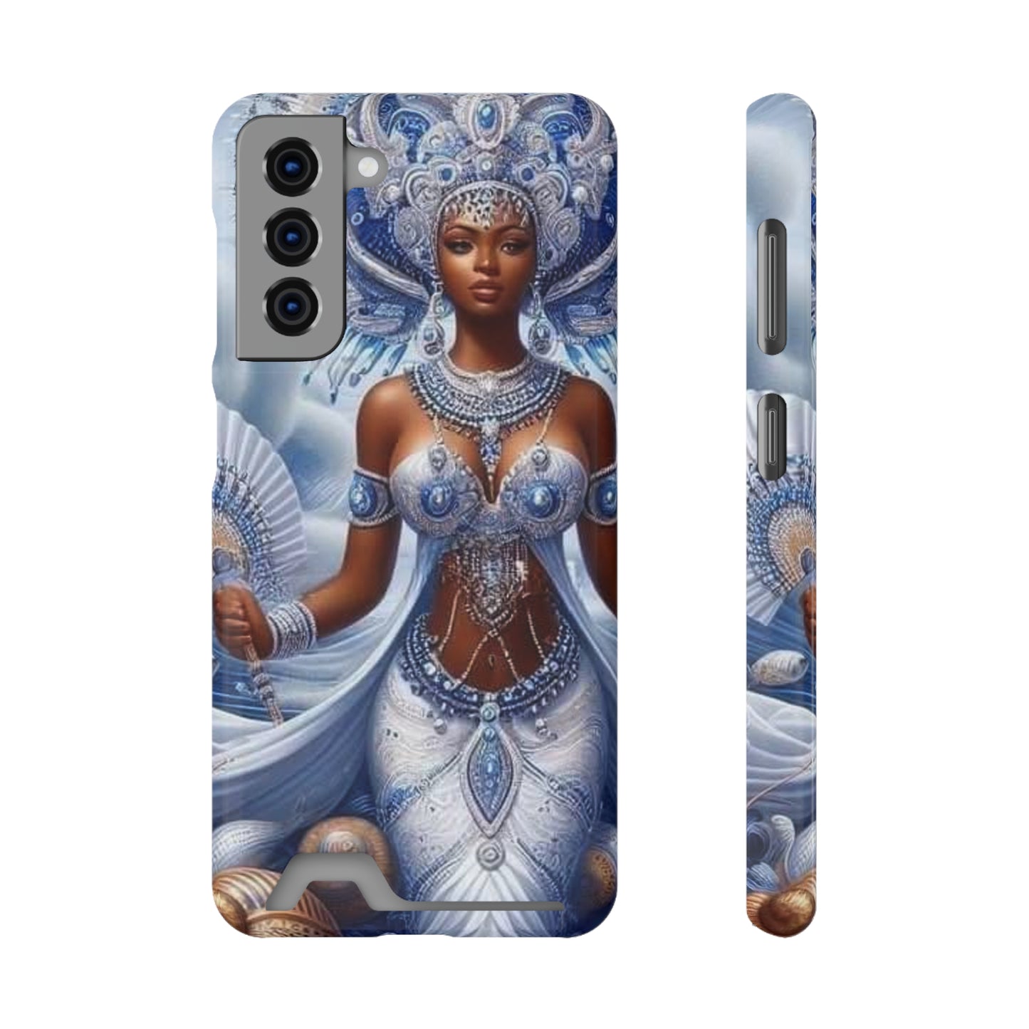 Yemoja Samsung Phone Case With Card Holder