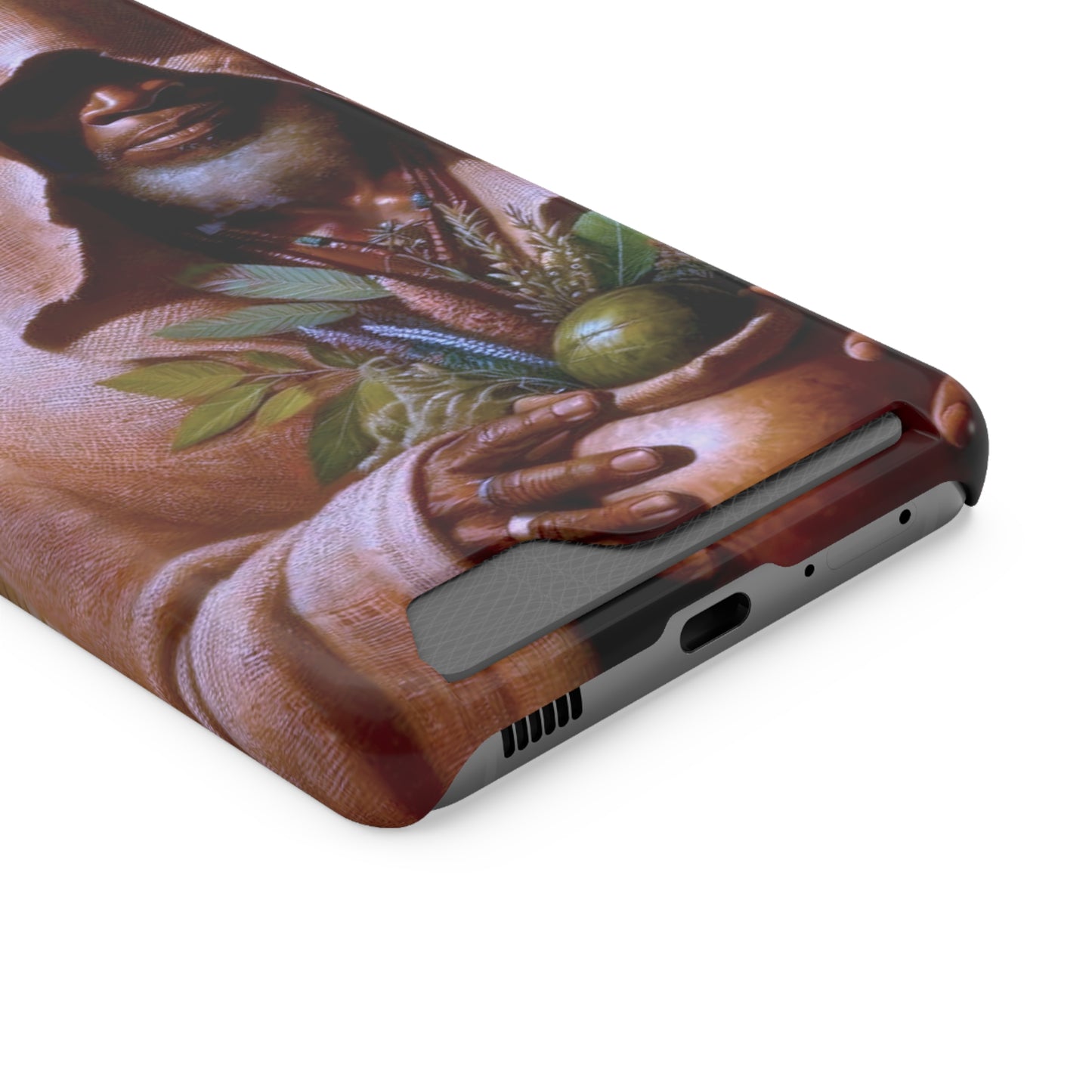 Obaluaye Samsung Phone Case With Card Holder