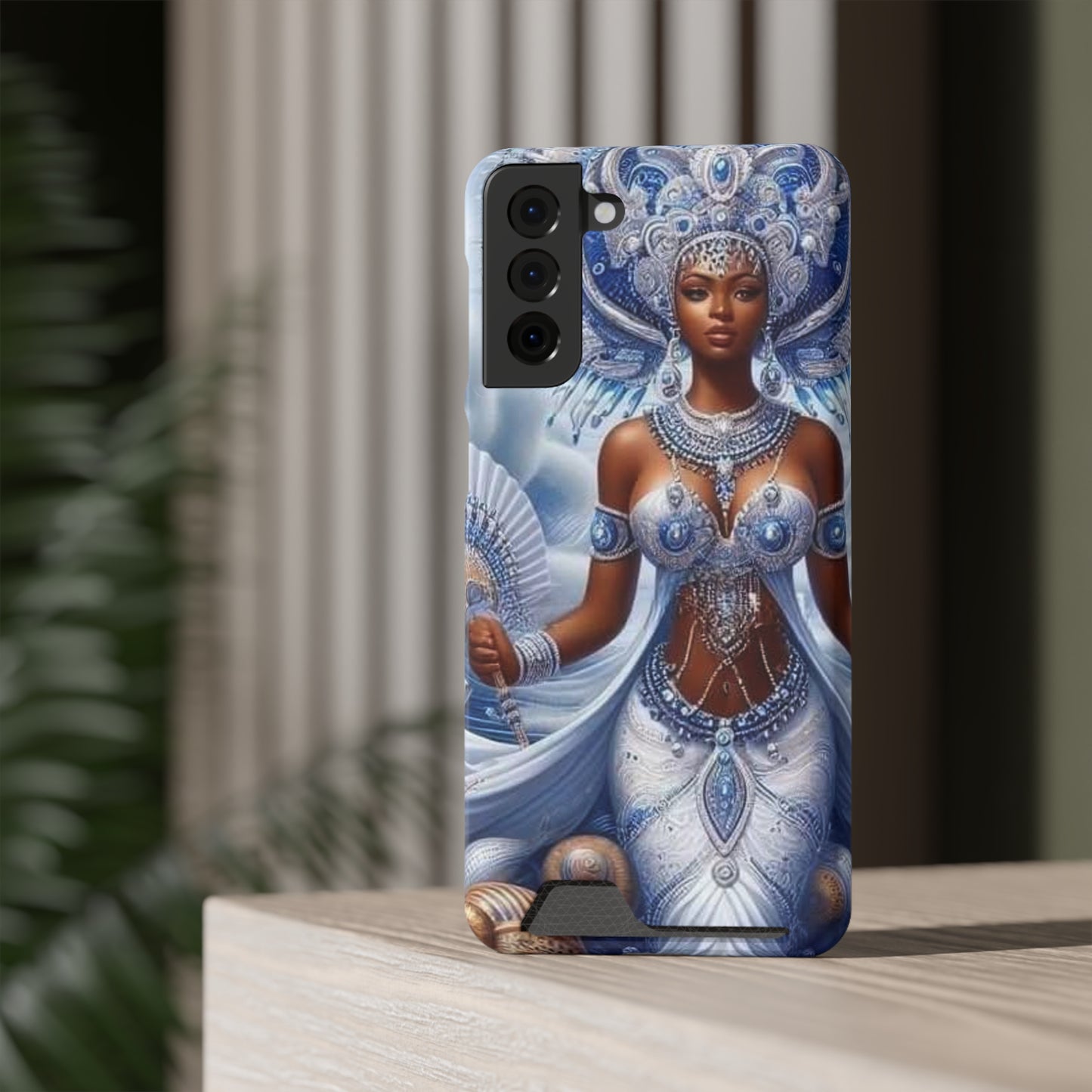 Yemoja Samsung Phone Case With Card Holder