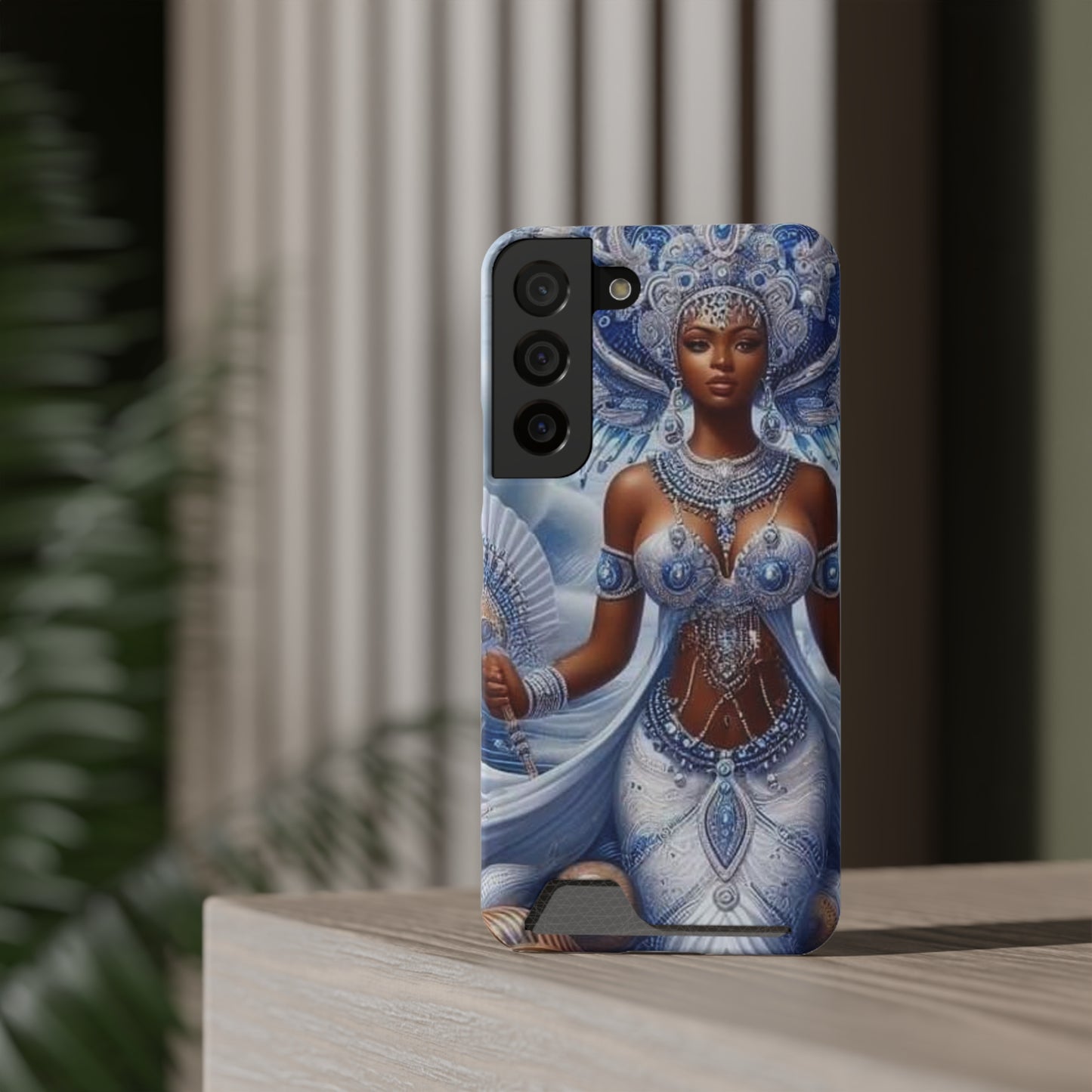 Yemoja Samsung Phone Case With Card Holder