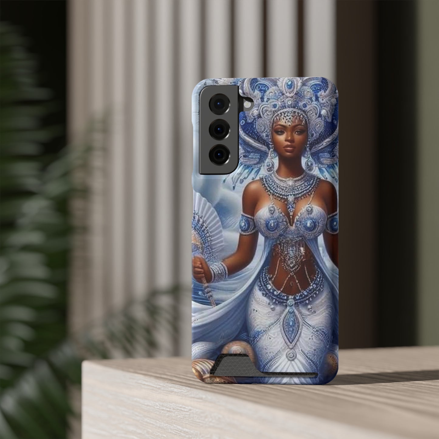 Yemoja Samsung Phone Case With Card Holder