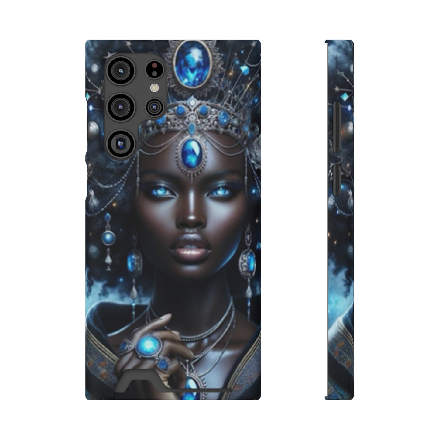 Olokun Phone Case With Card Holder