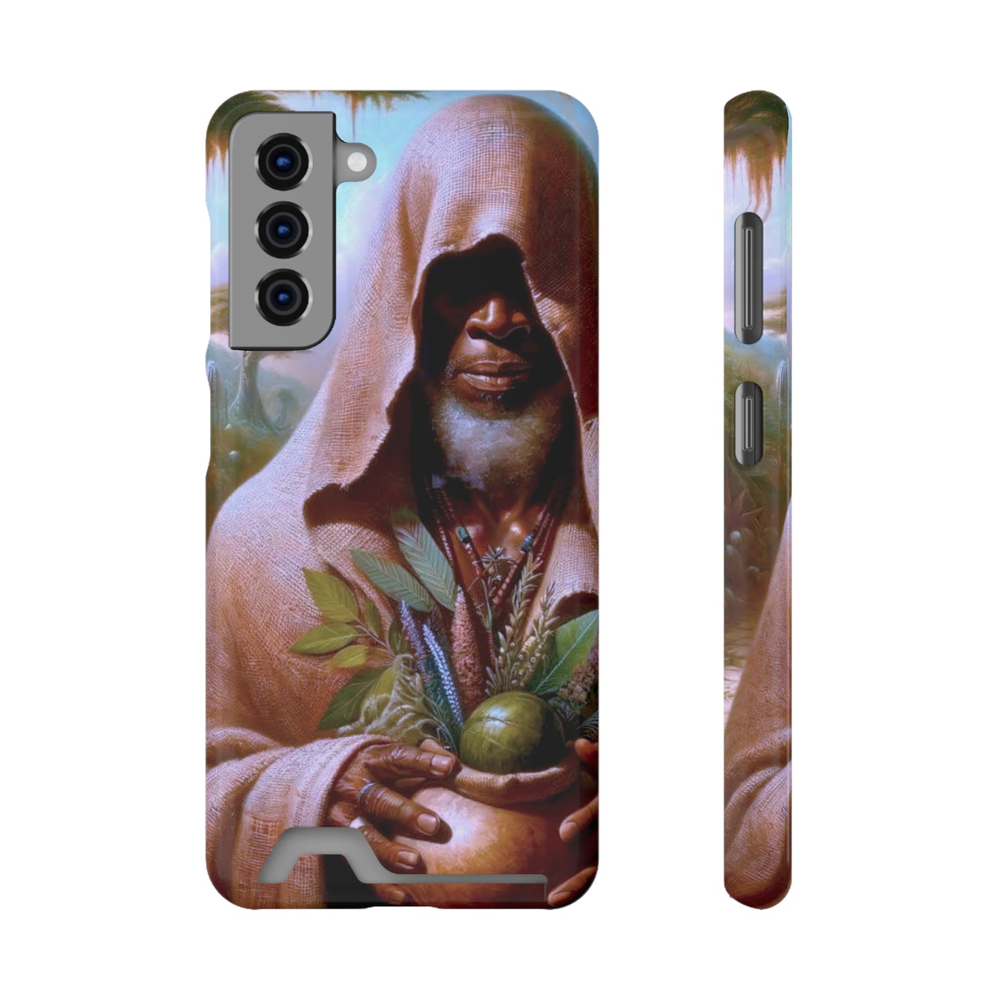 Obaluaye Samsung Phone Case With Card Holder