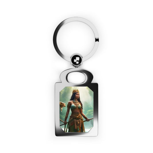 Yewa Rectangle Photo Keyring