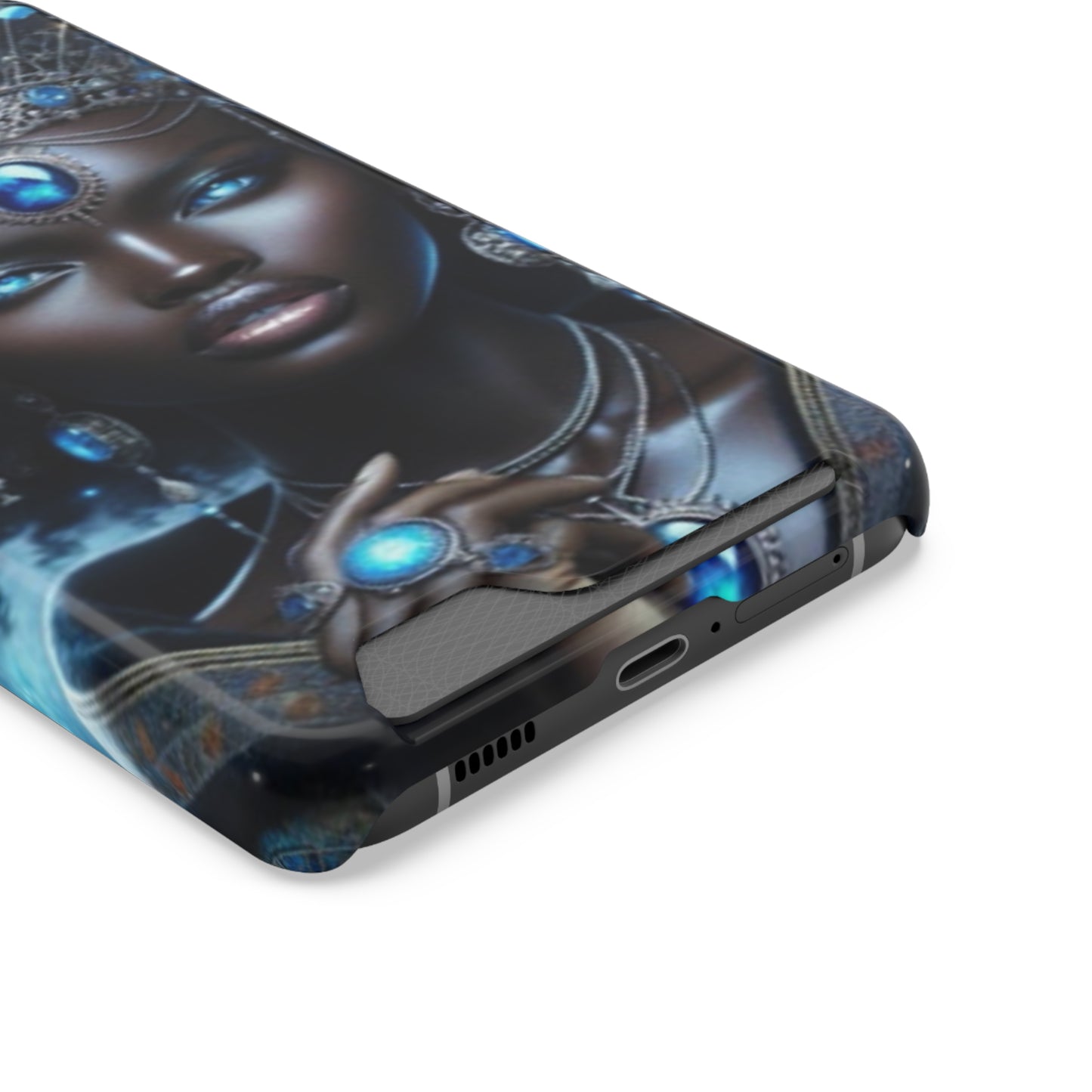 Olokun Phone Case With Card Holder