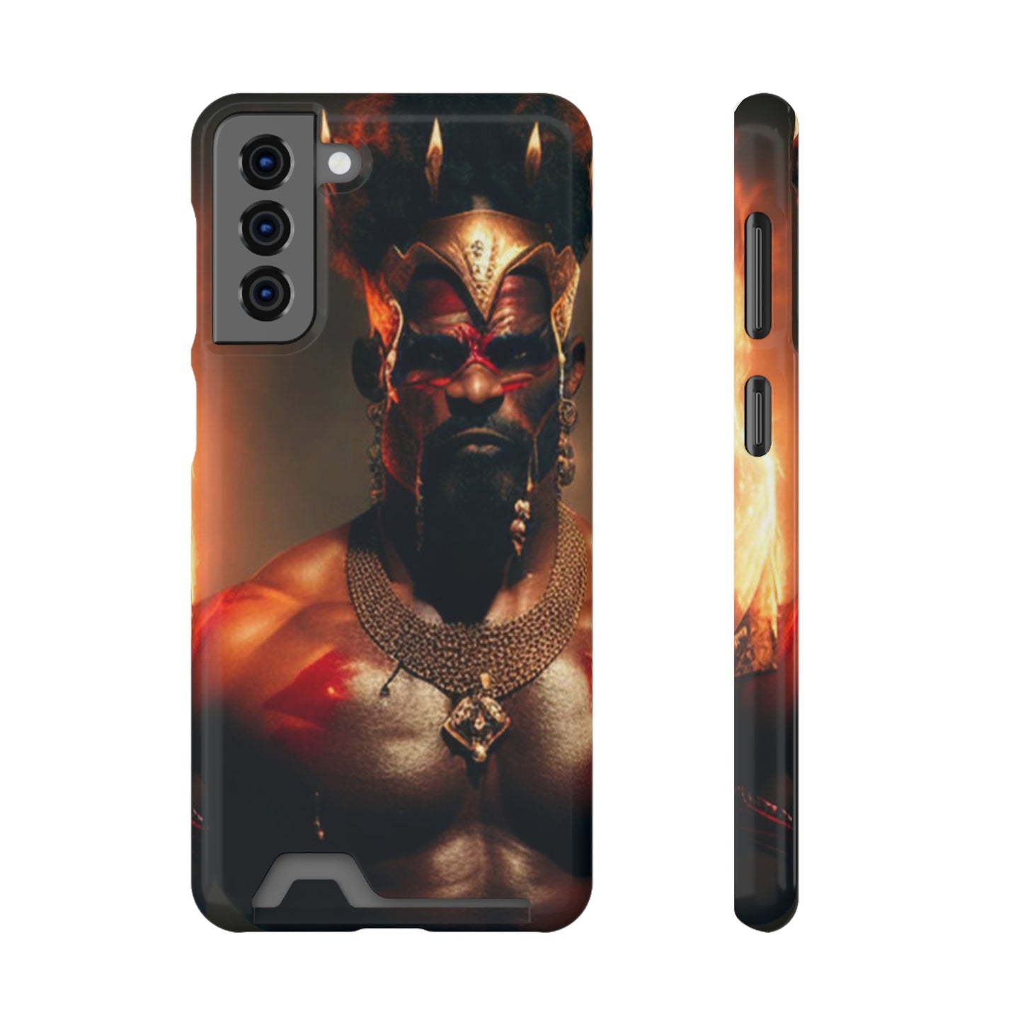 Shango Samsung Phone Case With Card Holder