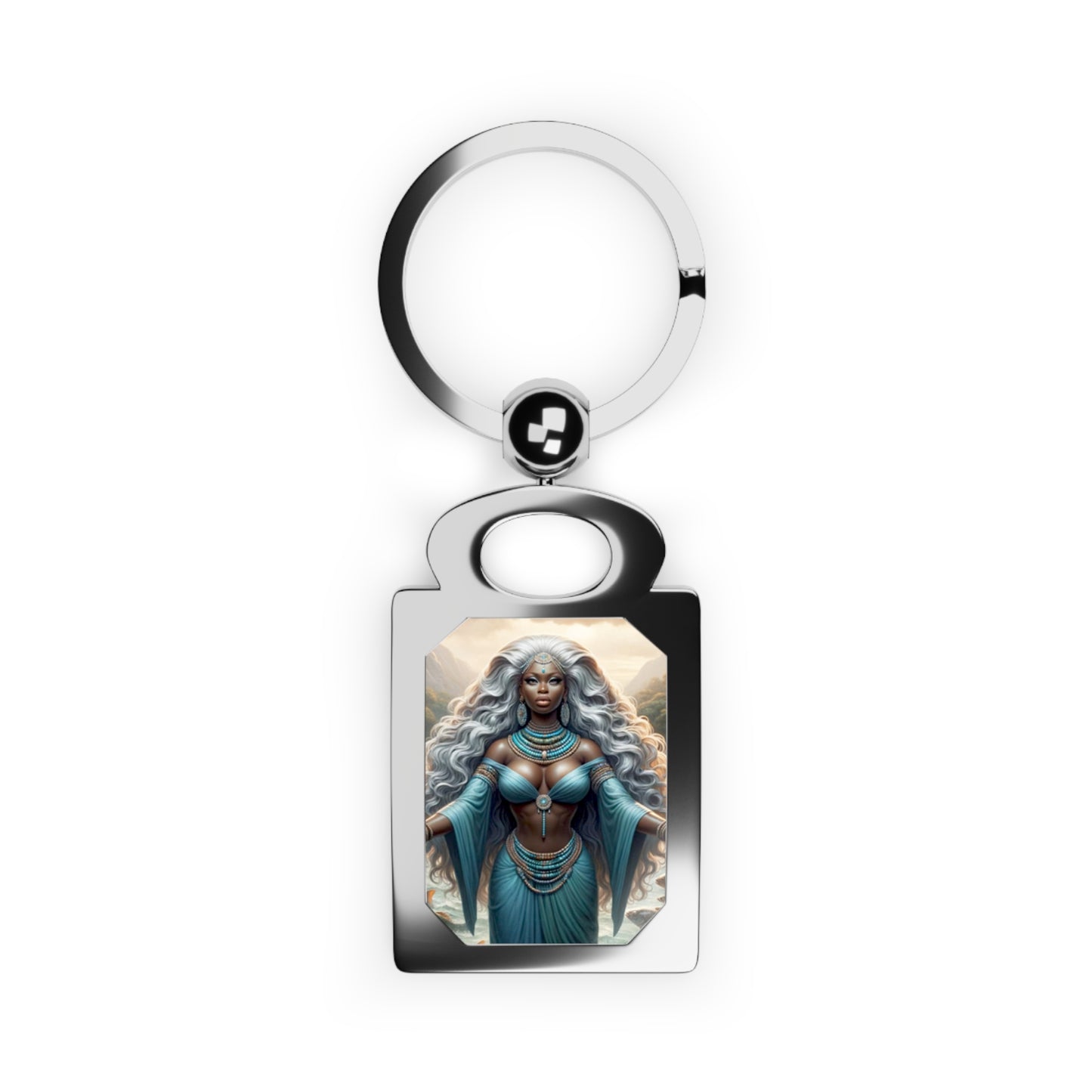 Yemoja Rectangle Photo Keyring