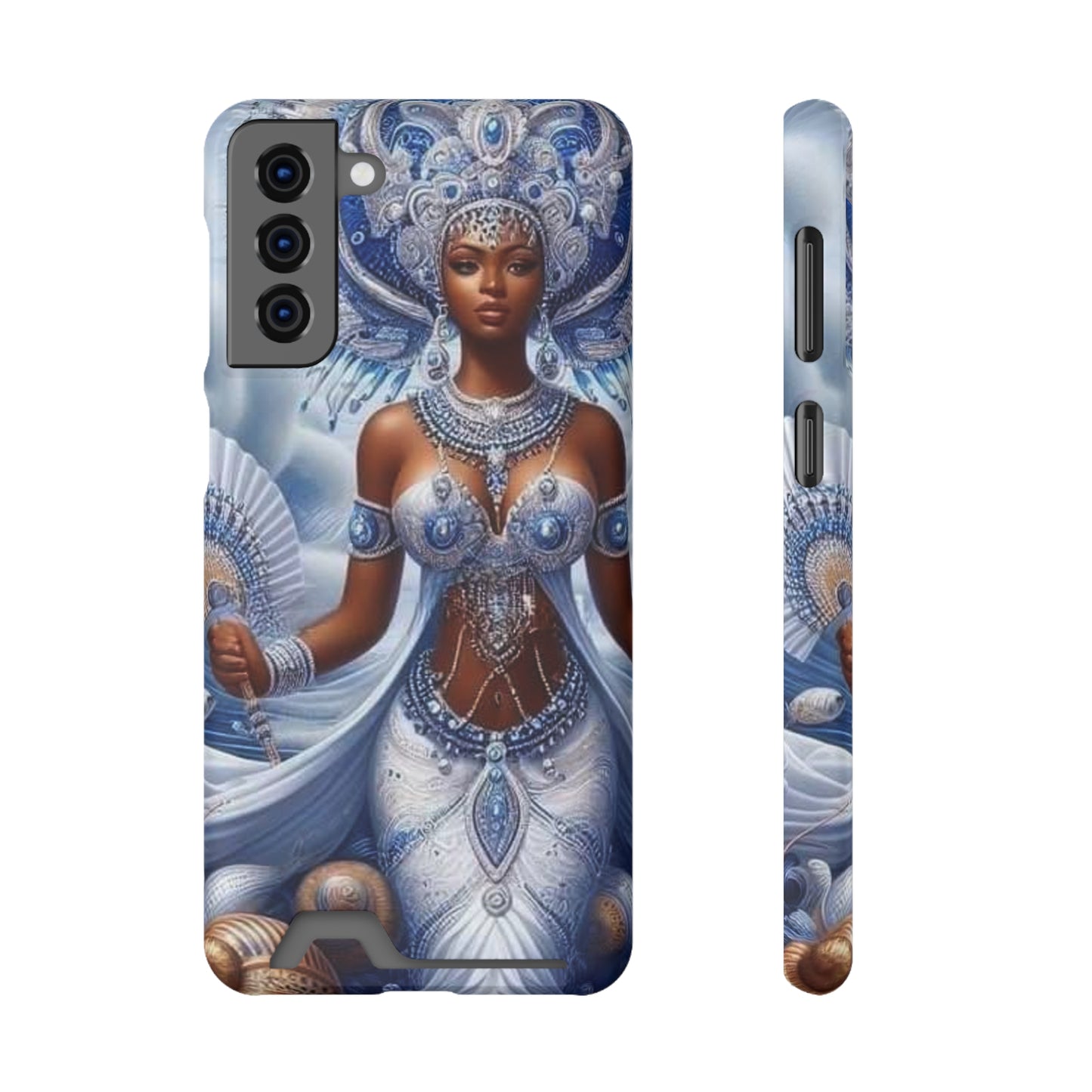 Yemoja Samsung Phone Case With Card Holder