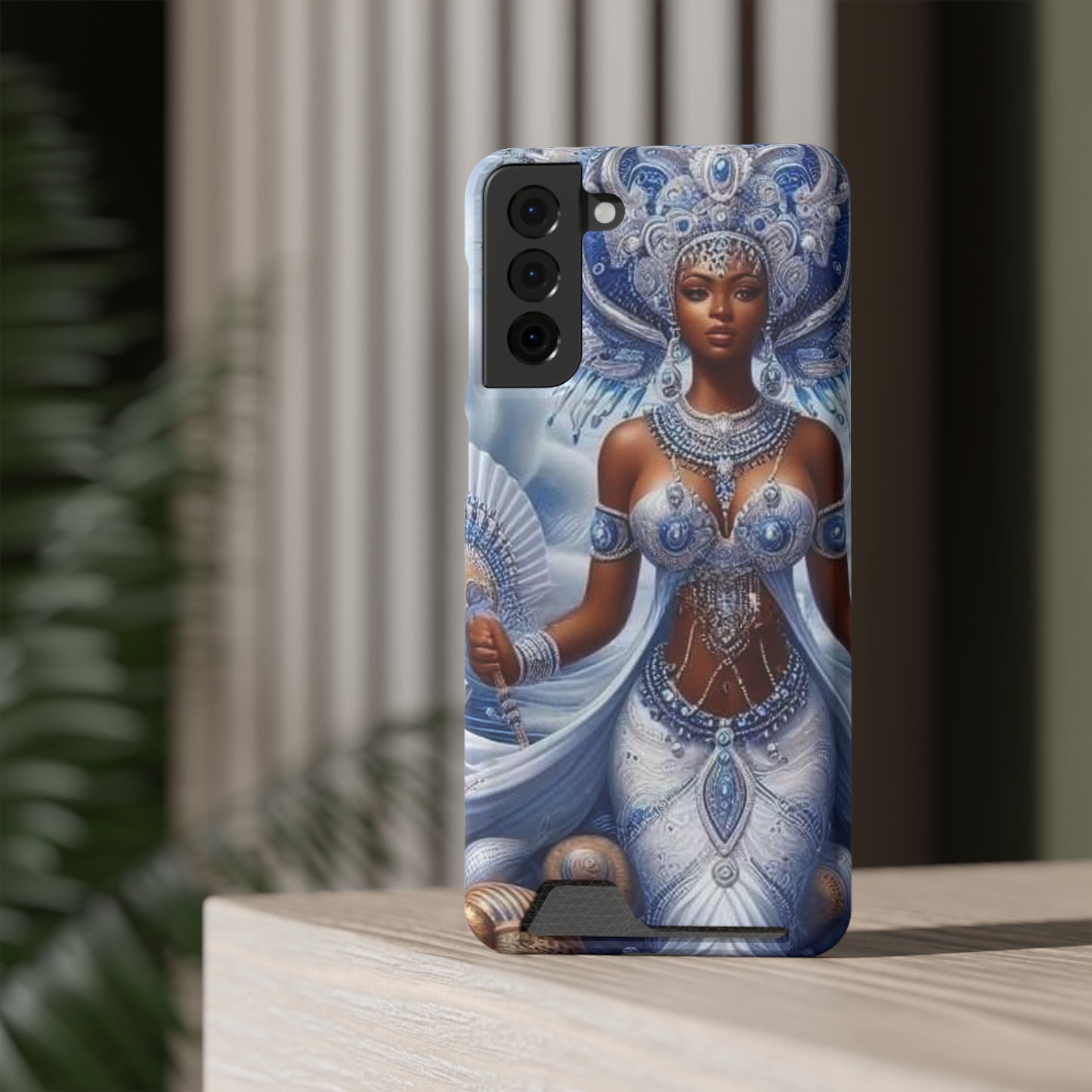 Yemoja Samsung Phone Case With Card Holder