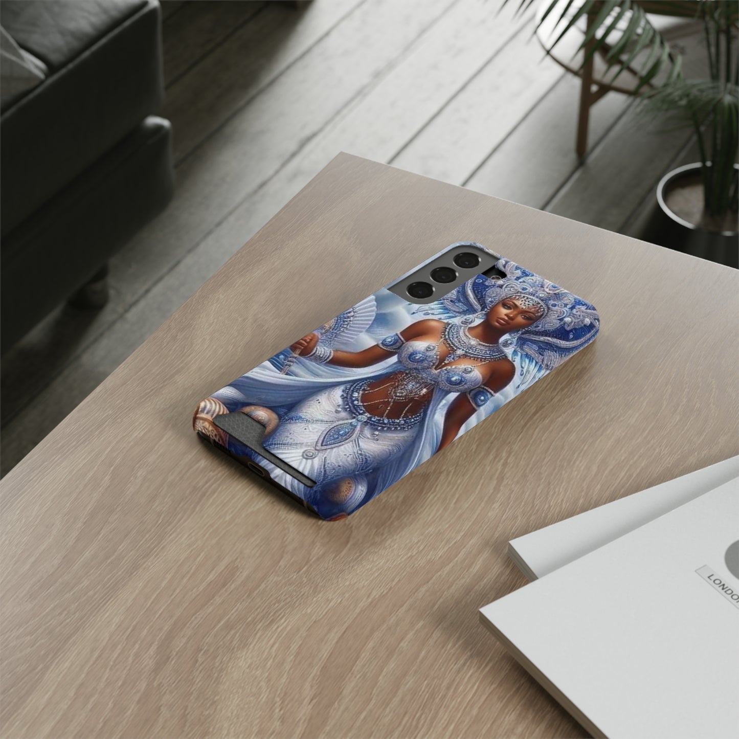 Yemoja Samsung Phone Case With Card Holder
