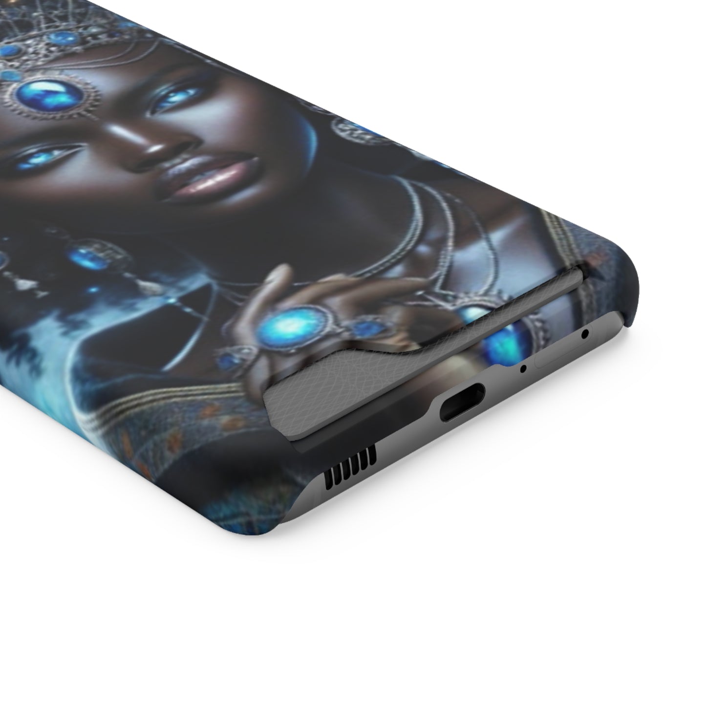 Olokun Phone Case With Card Holder