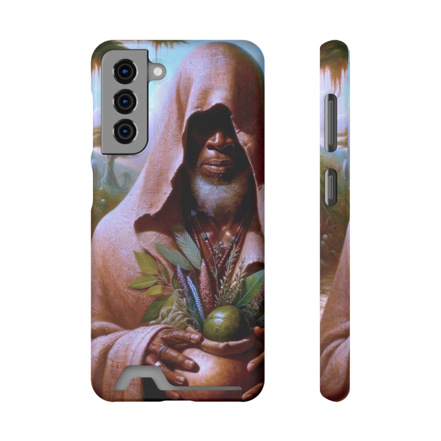 Obaluaye Samsung Phone Case With Card Holder