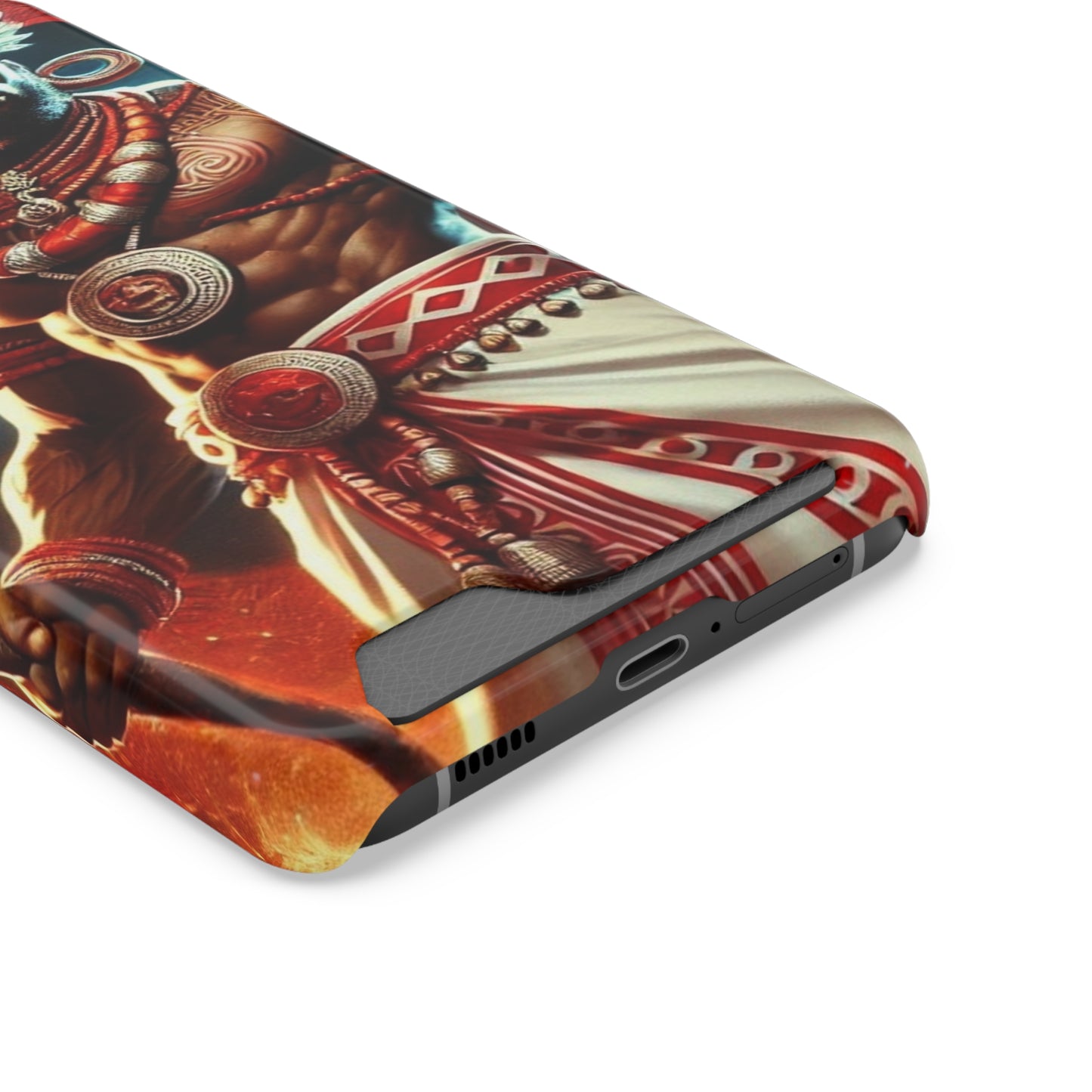 Shango Samsung Phone Case With Card Holder