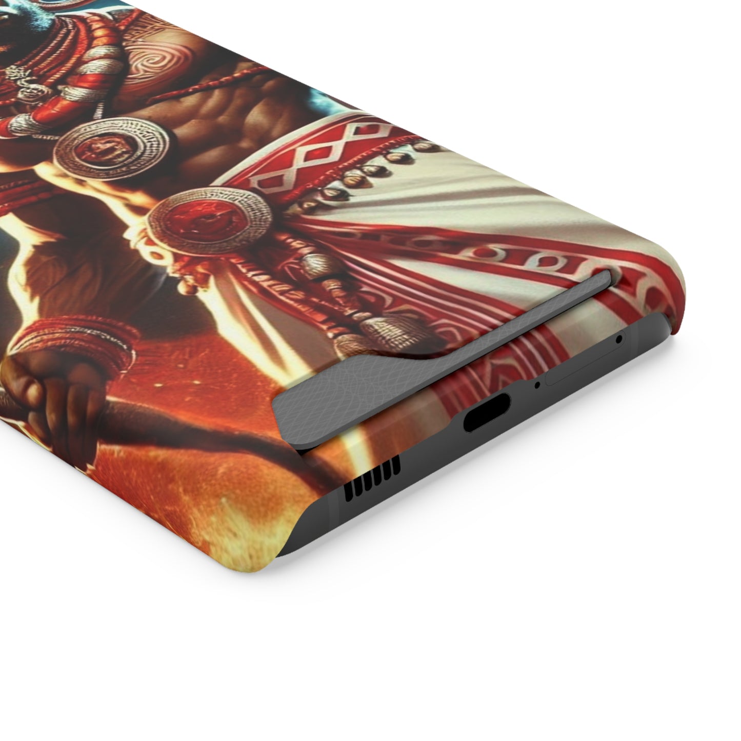 Shango Samsung Phone Case With Card Holder