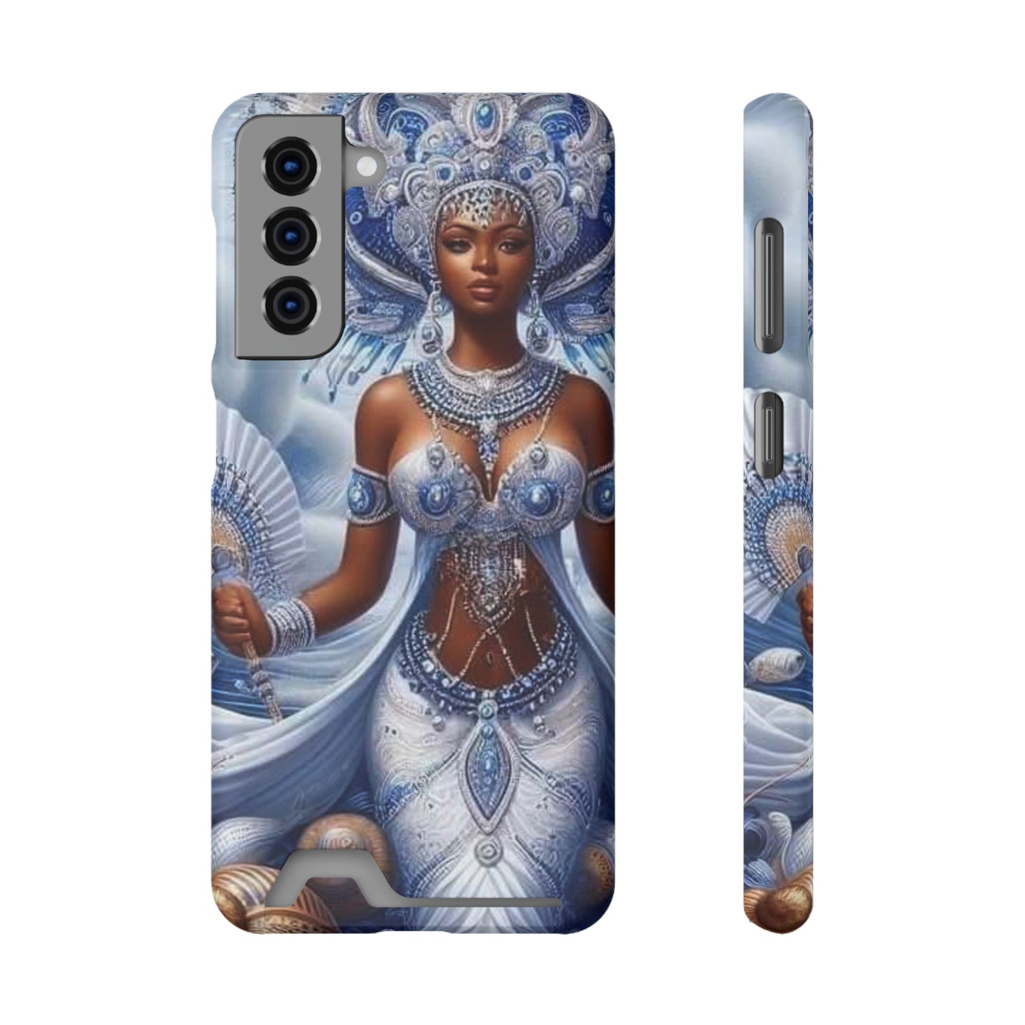 Yemoja Samsung Phone Case With Card Holder