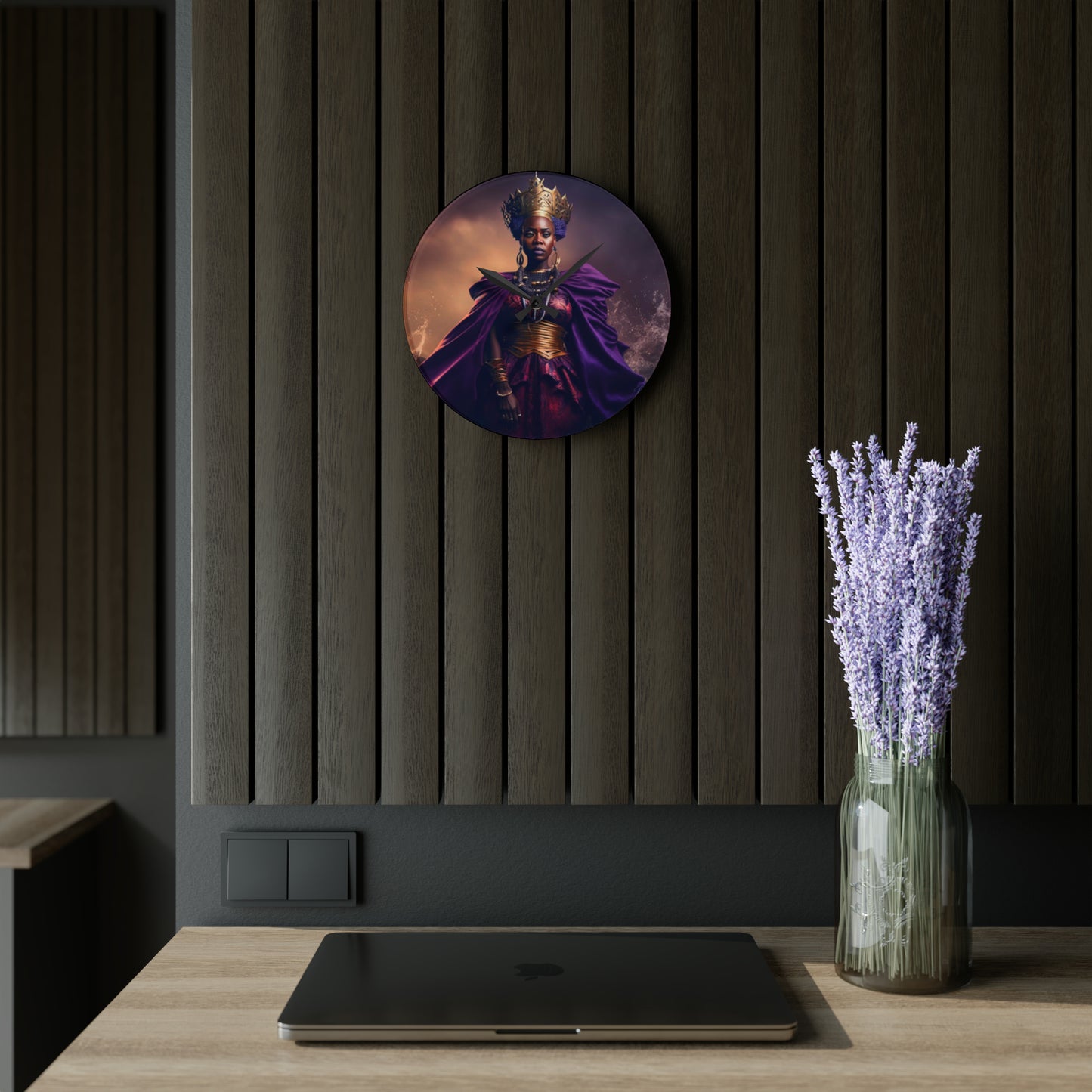 Oya Acrylic Wall Clock