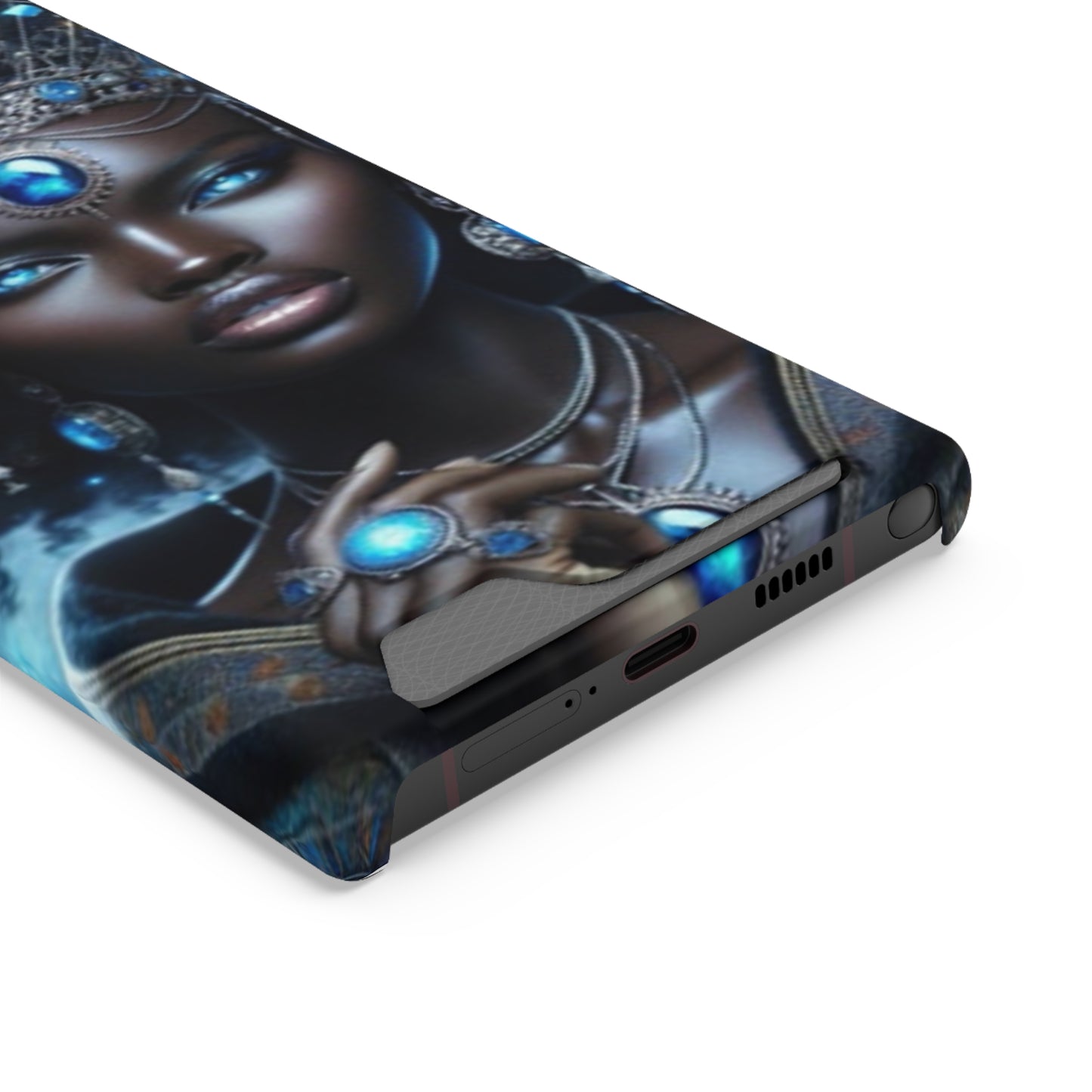 Olokun Phone Case With Card Holder