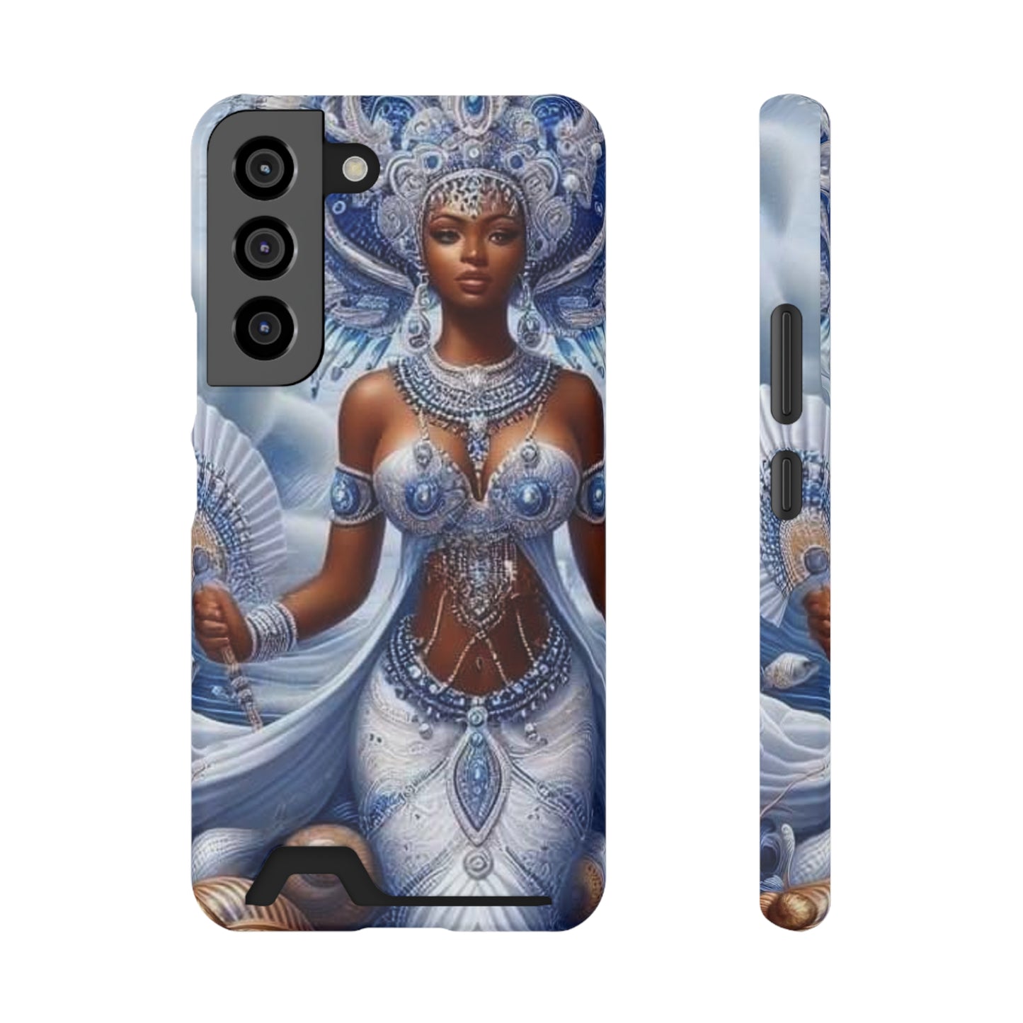Yemoja Samsung Phone Case With Card Holder