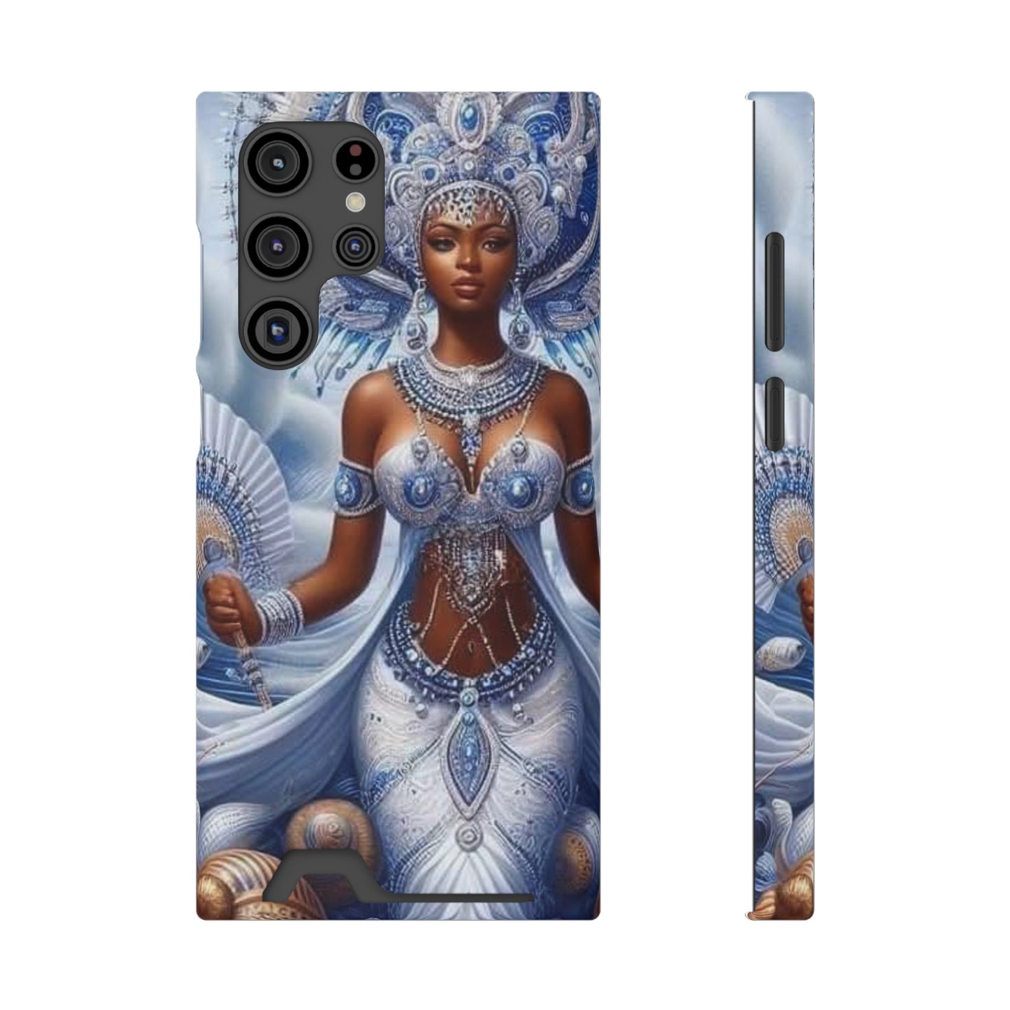 Yemoja Samsung Phone Case With Card Holder