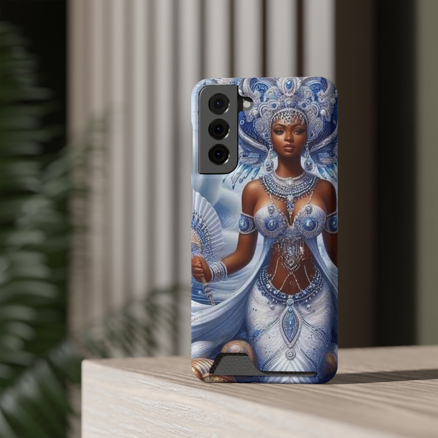 Yemoja Samsung Phone Case With Card Holder