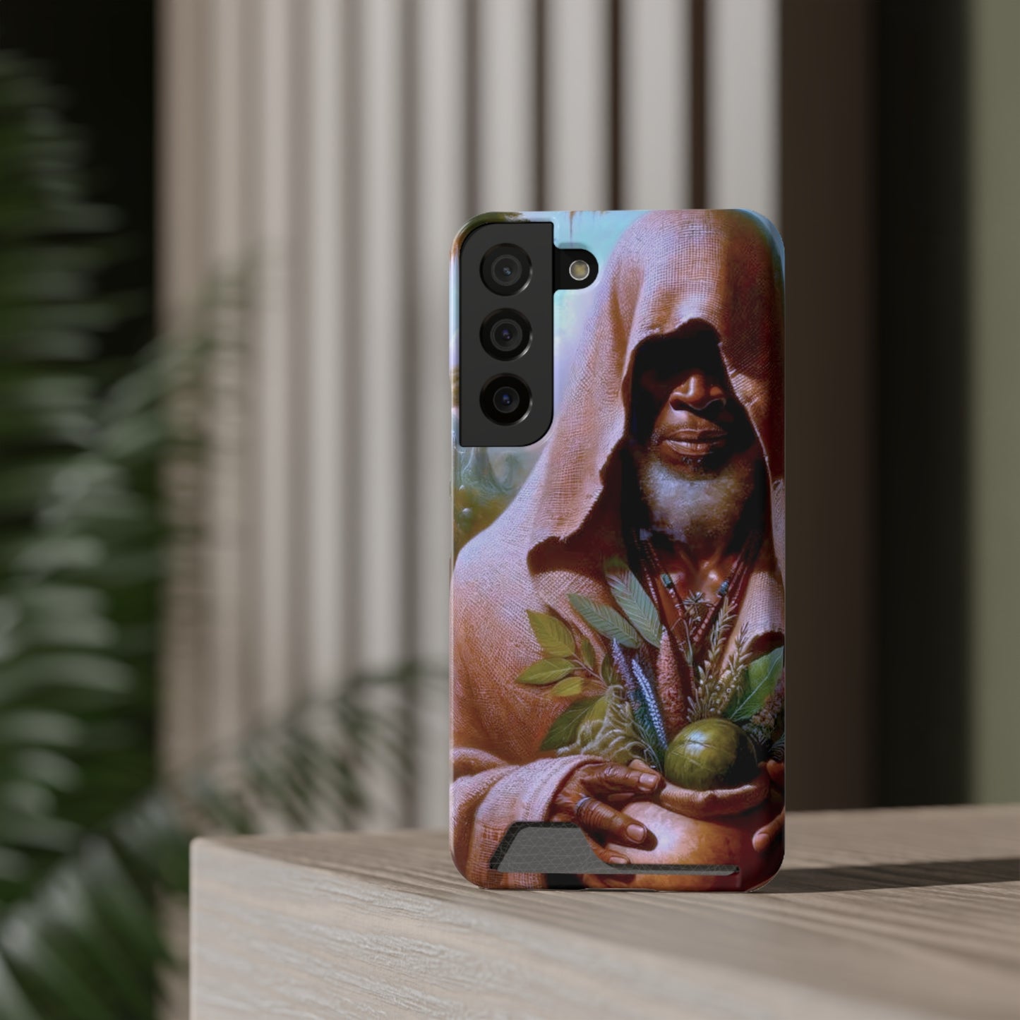 Obaluaye Samsung Phone Case With Card Holder