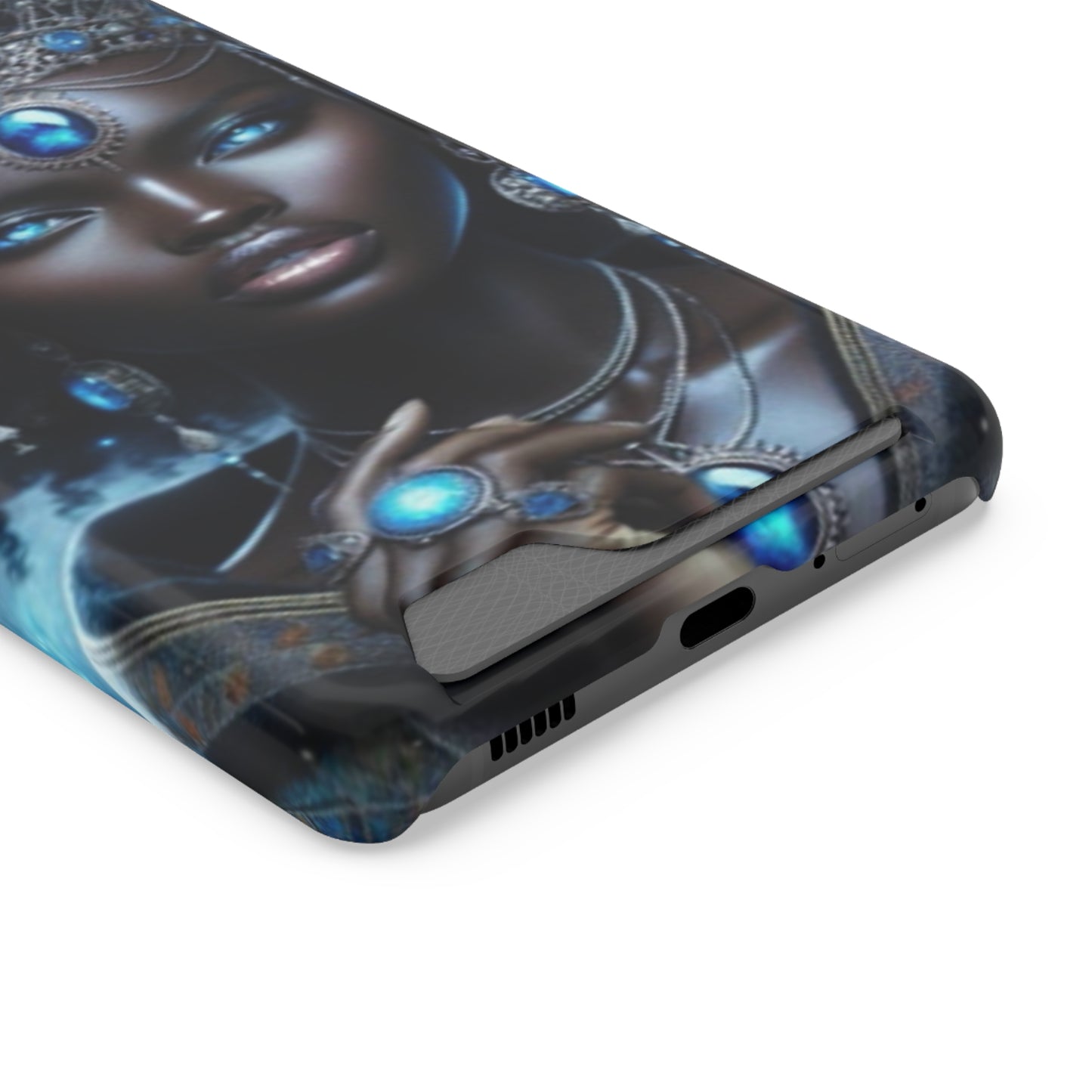 Olokun Phone Case With Card Holder