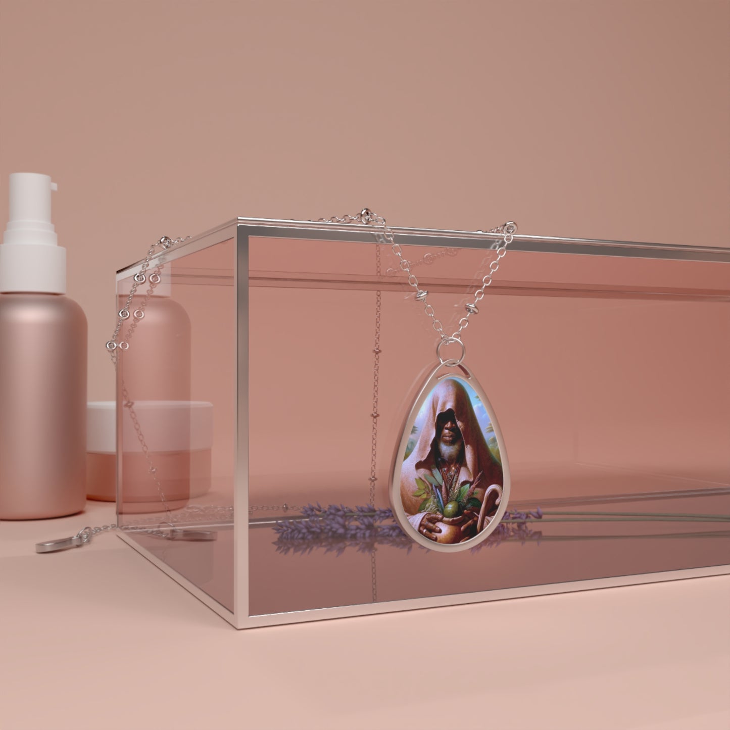 Obaluaye Oval Necklace