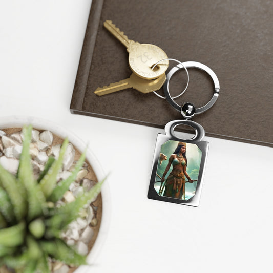 Yewa Rectangle Keyring